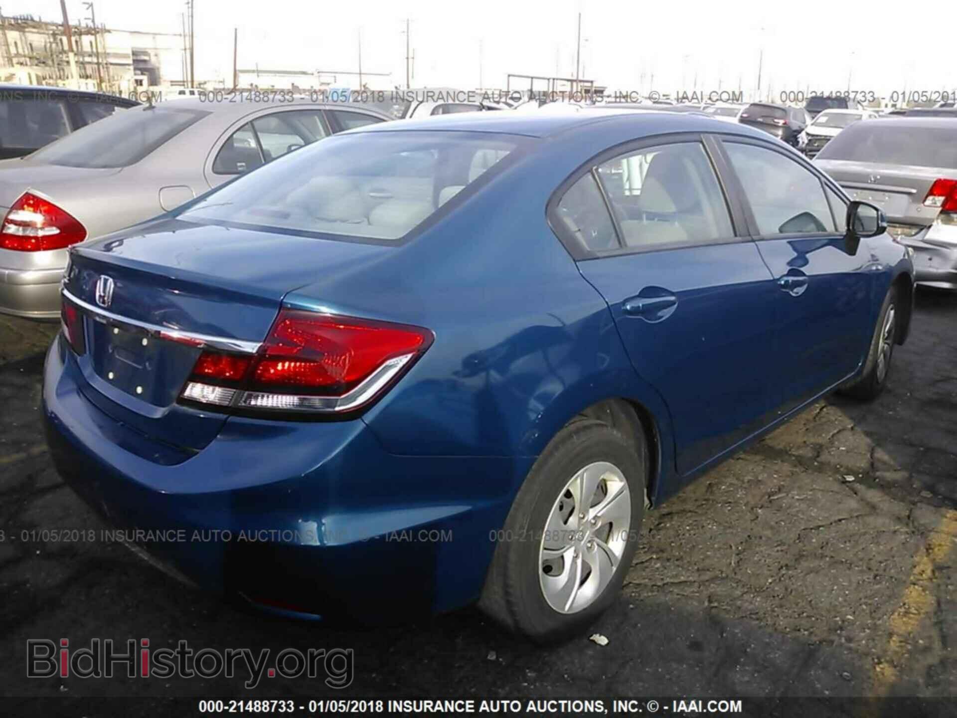2013 Honda Civic - VIN: 2HGFB2F52DH507004 - Фото 4
