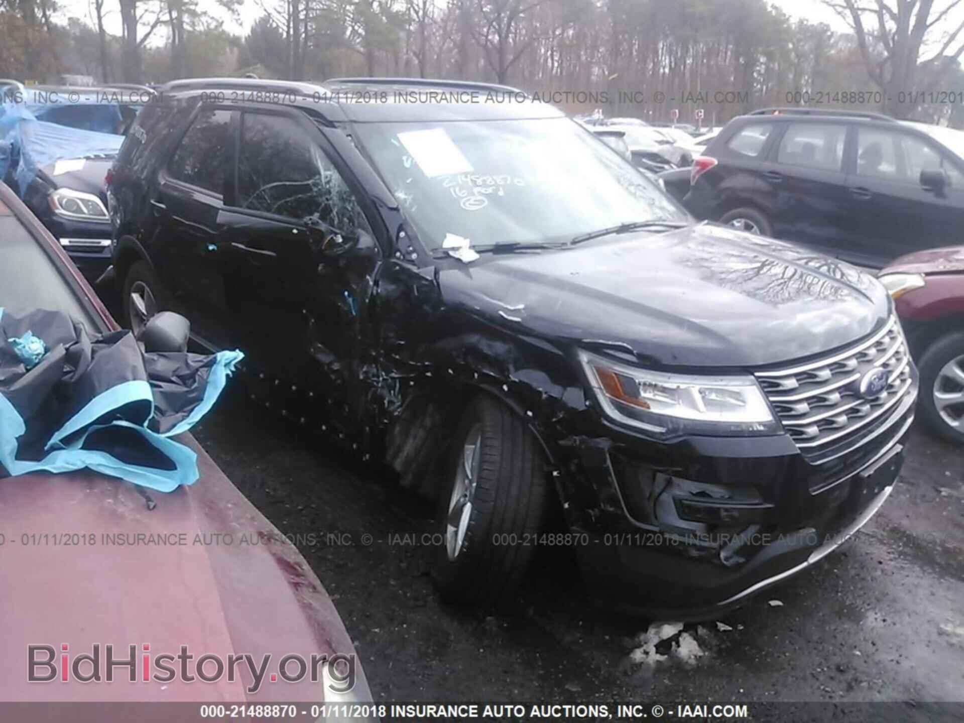Photo 1FM5K8D87GGD19021 - Ford Explorer 2016