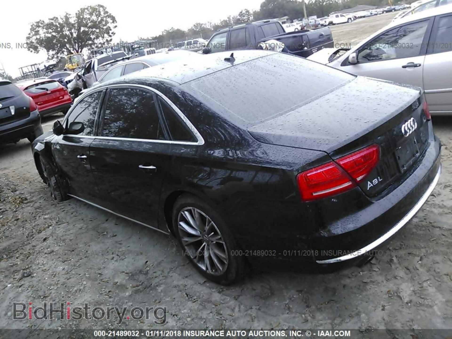 2013 Audi A8 - VIN: WAURGAFD1DN019794 - Фото 3