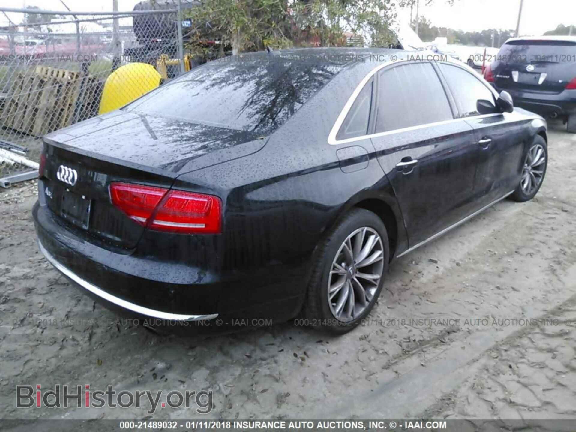 2013 Audi A8 - VIN: WAURGAFD1DN019794 - Фото 4