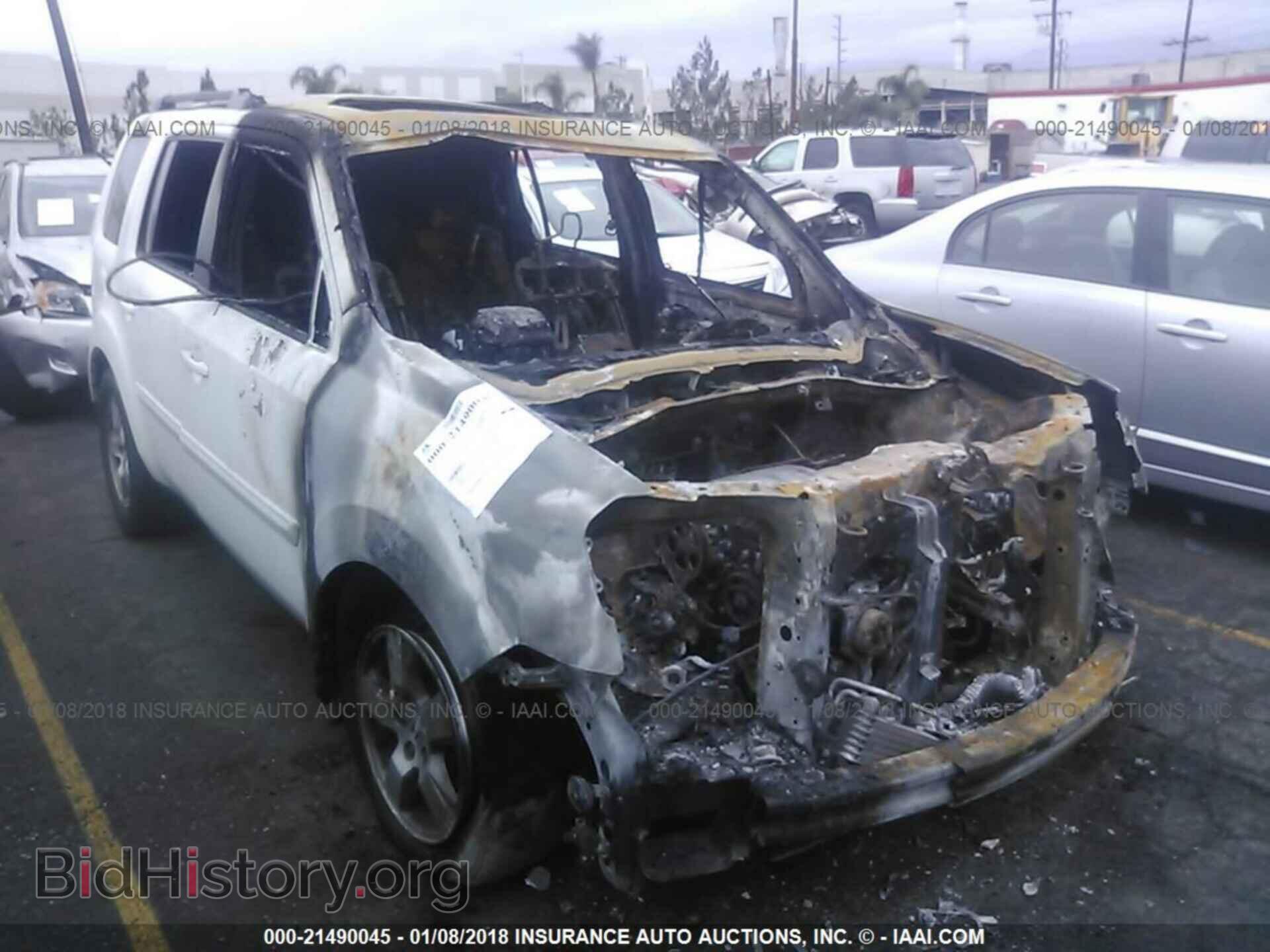 Фотография 5FNYF3H55BB003676 - Honda Pilot 2011