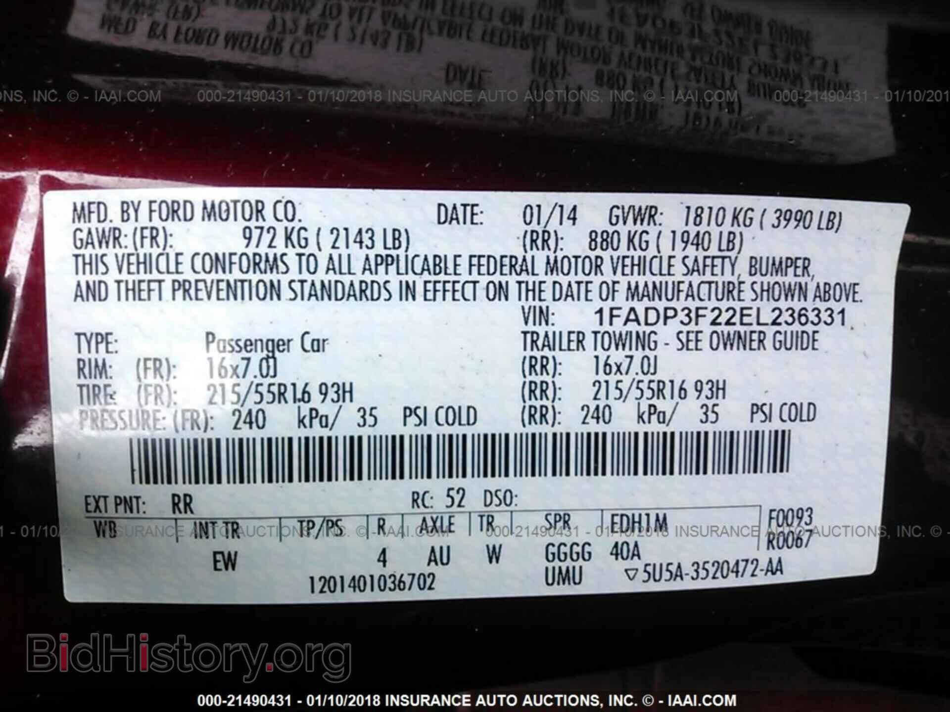 2014 Ford Focus - VIN: 1FADP3F22EL236331 - Photo 9
