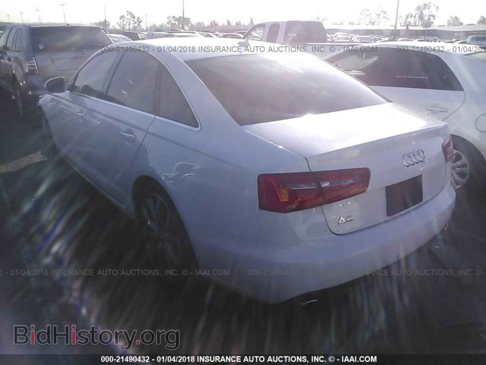 2014 Audi A6 - VIN: WAUGFAFC3EN137025 - Фото 3