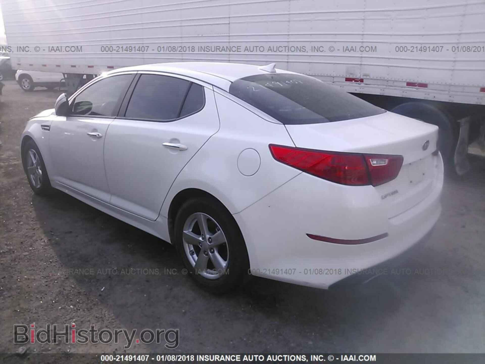 2015 Kia Optima - VIN: KNAGM4A71F5568658 - Photo 3