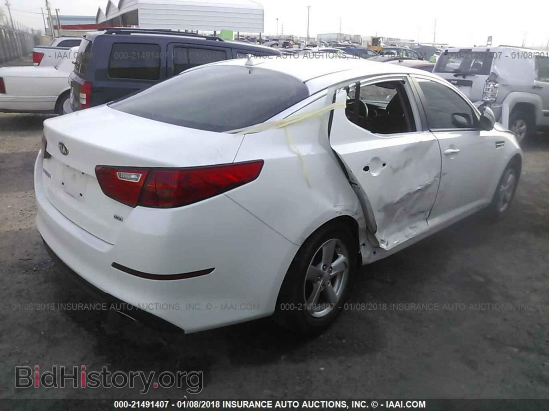 2015 Kia Optima - VIN: KNAGM4A71F5568658 - Photo 4