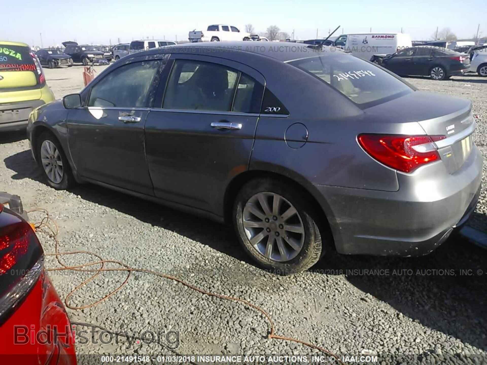 2013 Chrysler 200 - VIN: 1C3CCBCG8DN527080 - Фото 3