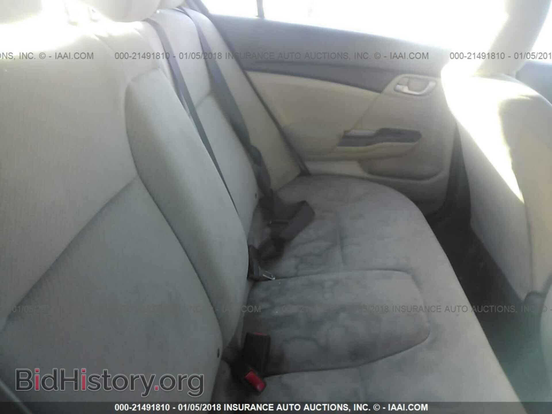2013 Honda Civic - VIN: 19XFB2F54DE076370 - Фото 8