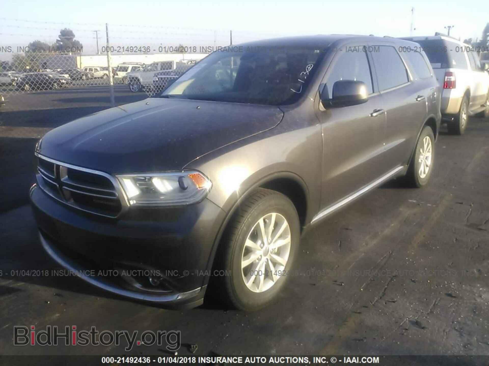 2014 Dodge Durango - VIN: 1C4RDHAG4EC483522 - Фото 2
