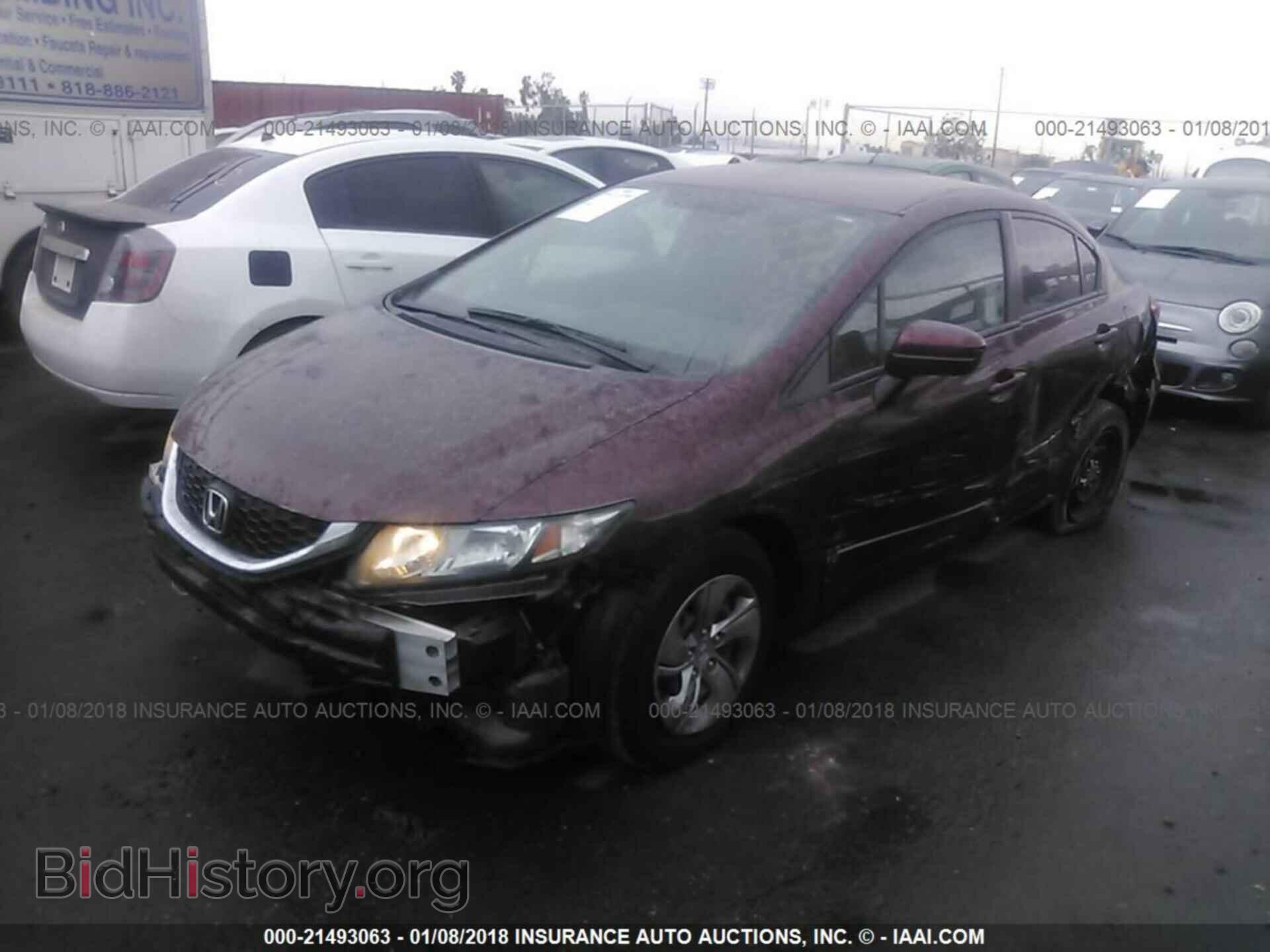 2014 Honda Civic - VIN: 19XFB2F59EE213854 - Фото 2
