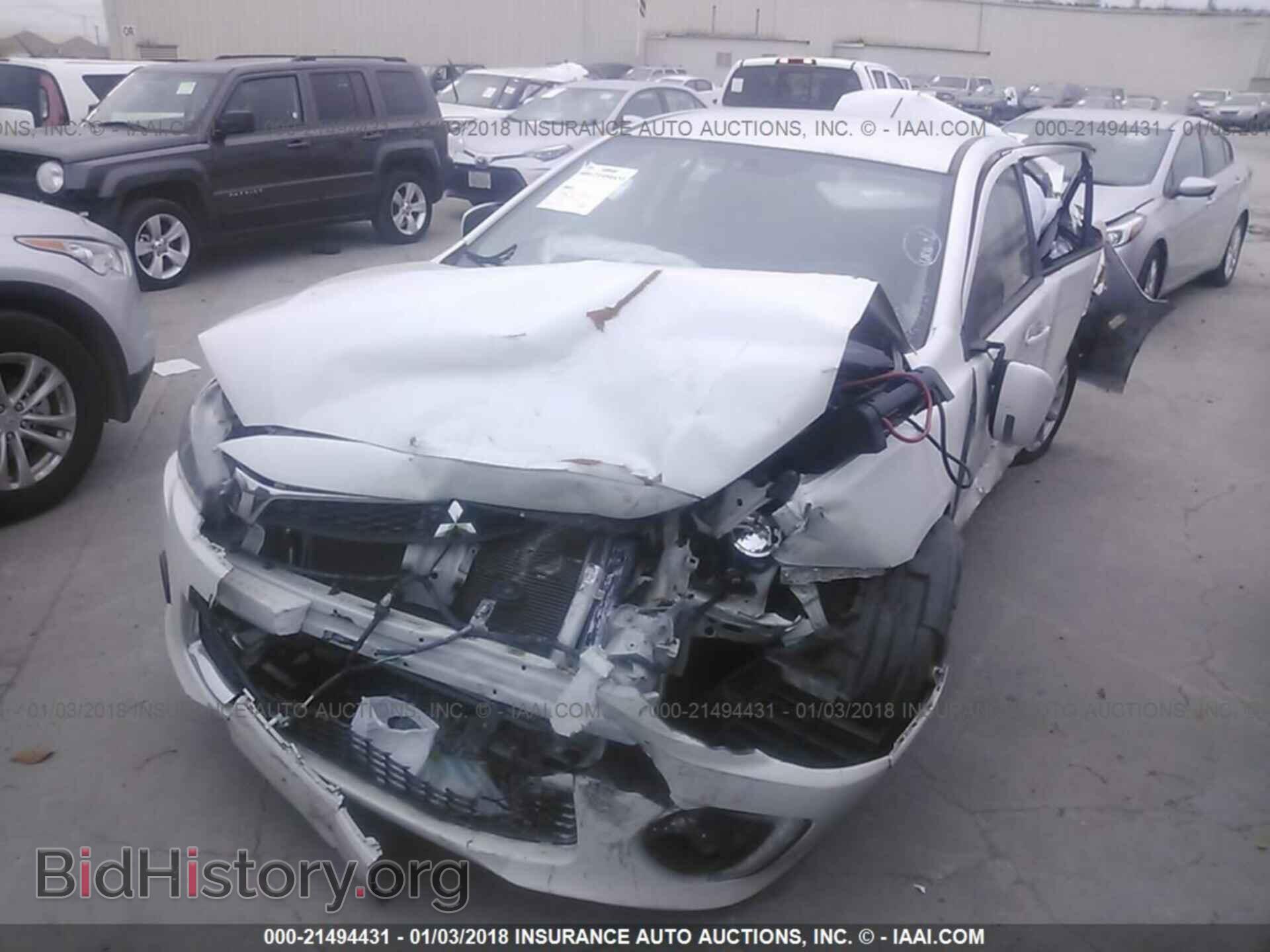 2016 Mitsubishi Lancer - VIN: JA32U2FU2GU004331 - Фото 2