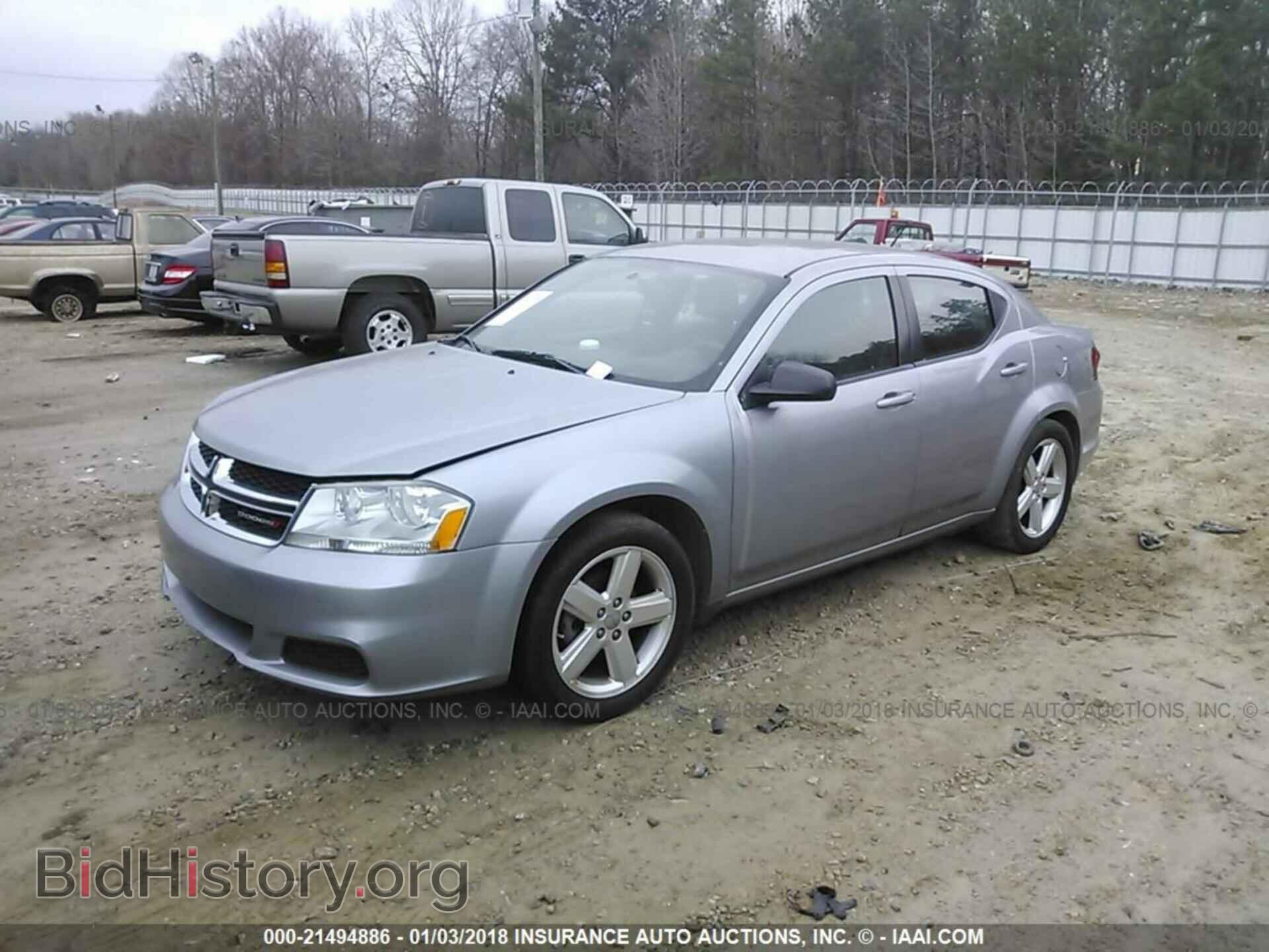 2013 Dodge Avenger - VIN: 1C3CDZAB3DN519210 - Фото 2