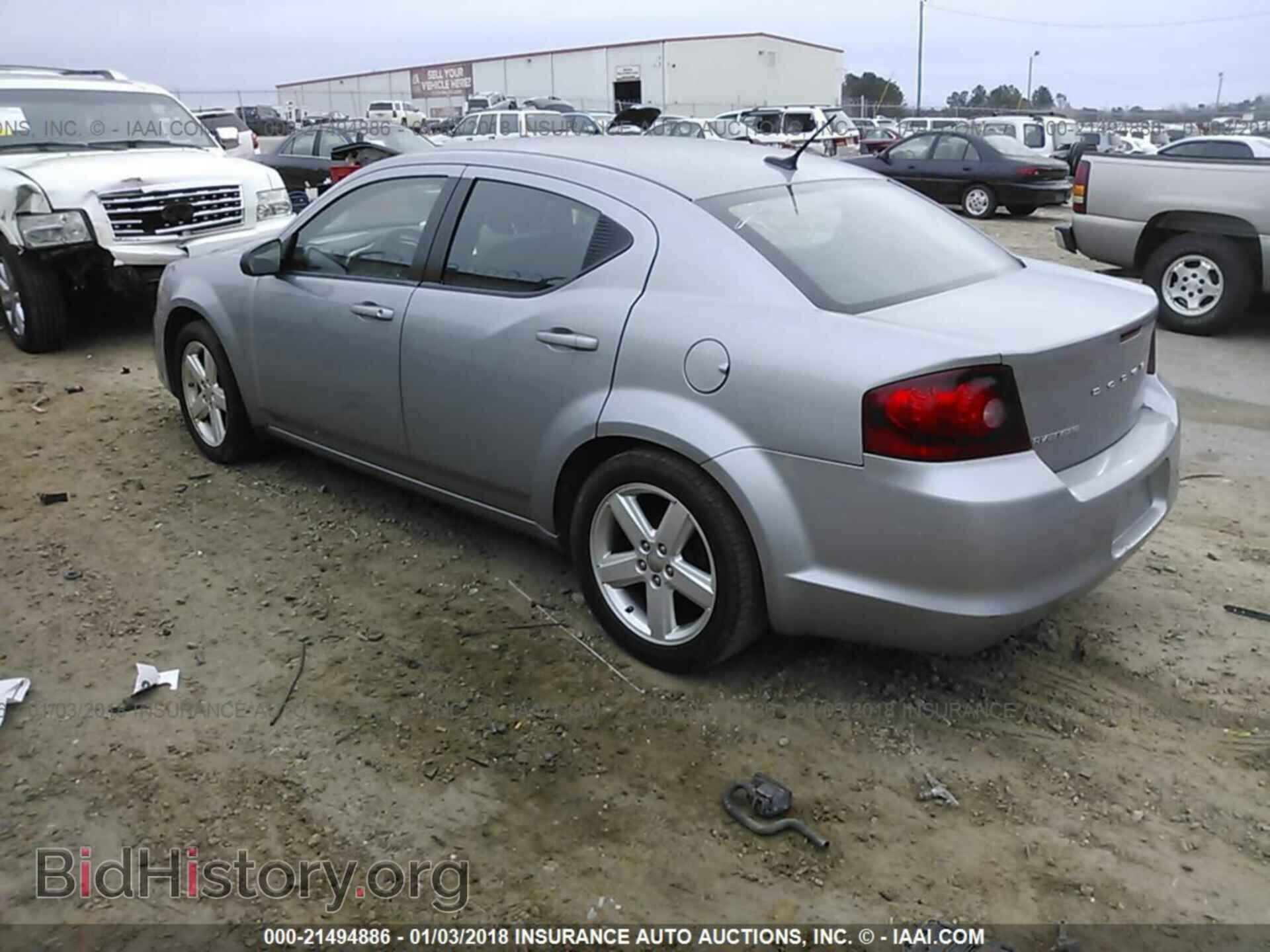 2013 Dodge Avenger - VIN: 1C3CDZAB3DN519210 - Фото 3