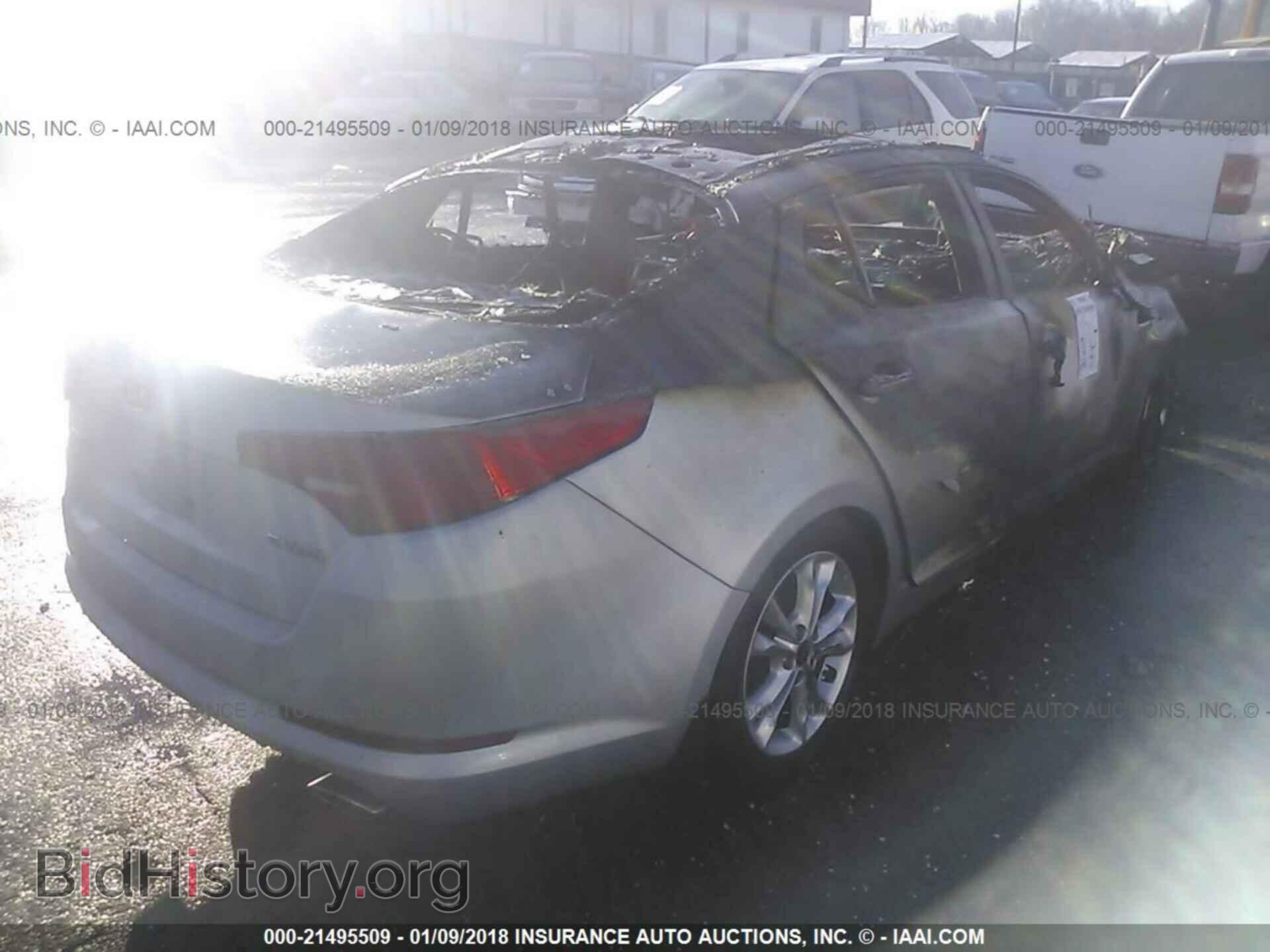 2011 Kia Optima - VIN: KNAGN4A76B5163757 - Photo 4