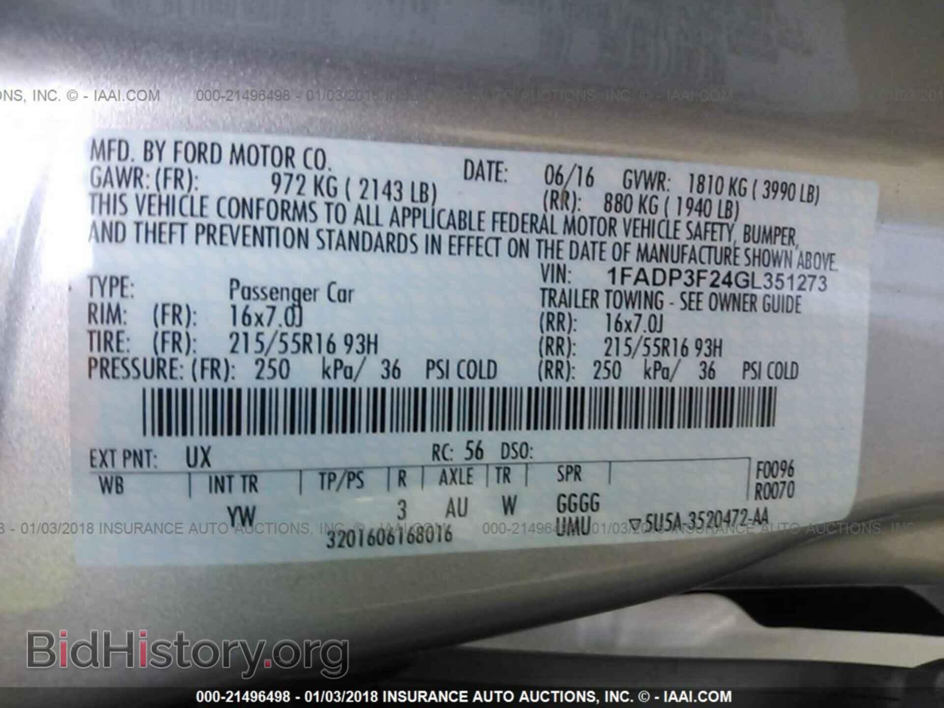 2016 Ford Focus - VIN: 1FADP3F24GL351273 - Photo 9