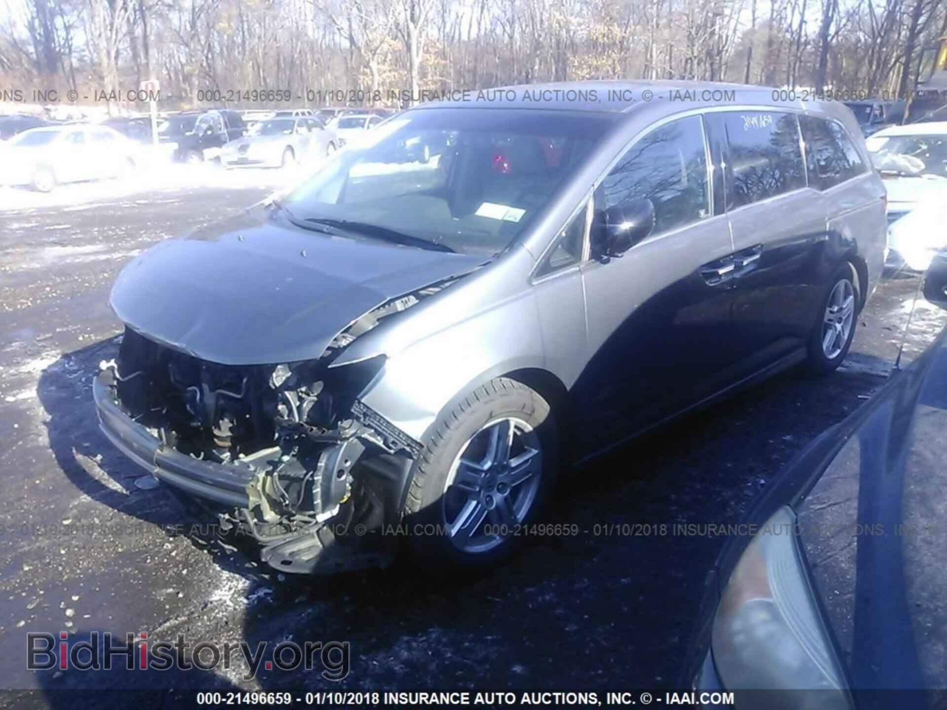 2012 Honda Odyssey - VIN: 5FNRL5H92CB051276 - Фото 2