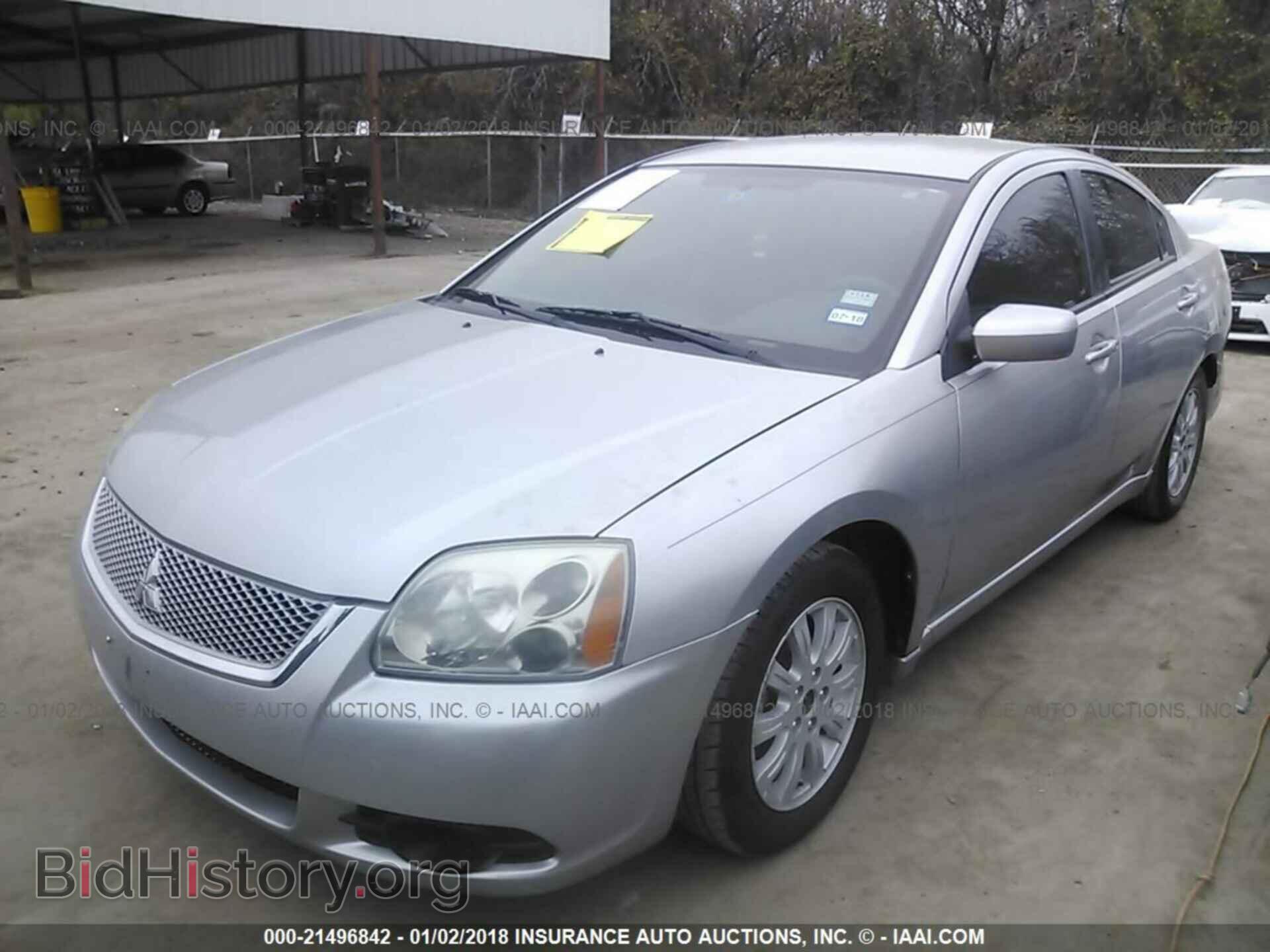 2012 Mitsubishi Galant - VIN: 4A32B2FF2CE019034 - Фото 2