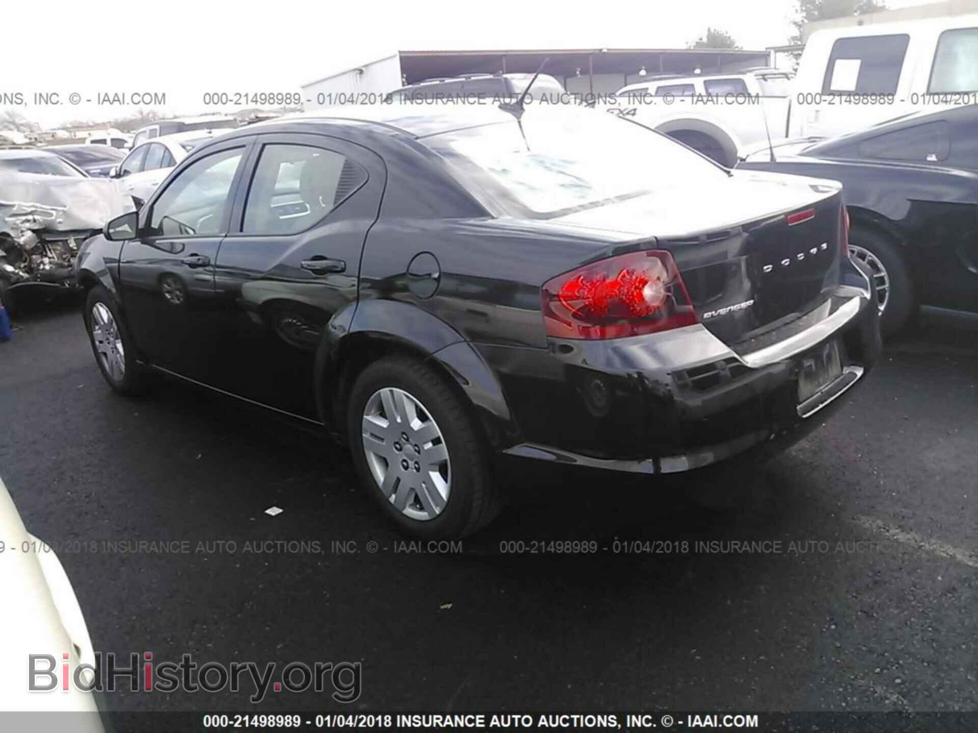2013 Dodge Avenger - VIN: 1C3CDZAB2DN622862 - Фото 3