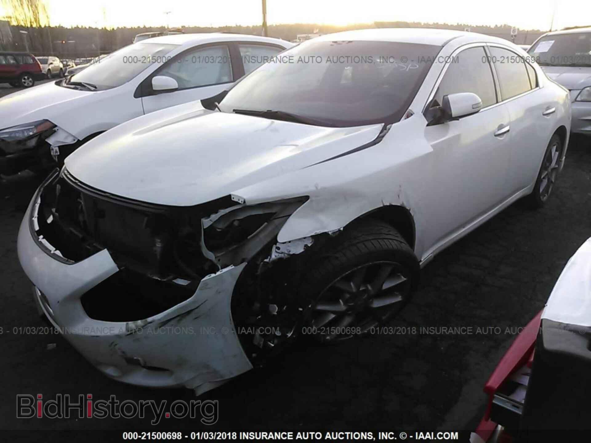 2011 Nissan Maxima - VIN: 1N4AA5AP9BC826282 - Фото 2