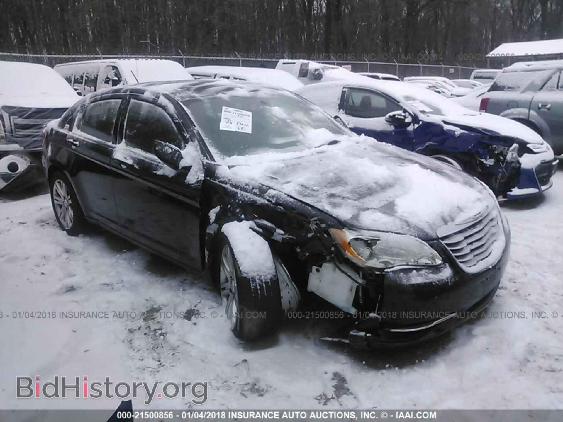 Фотография 1C3CCBBB3CN140554 - Chrysler 200 2012