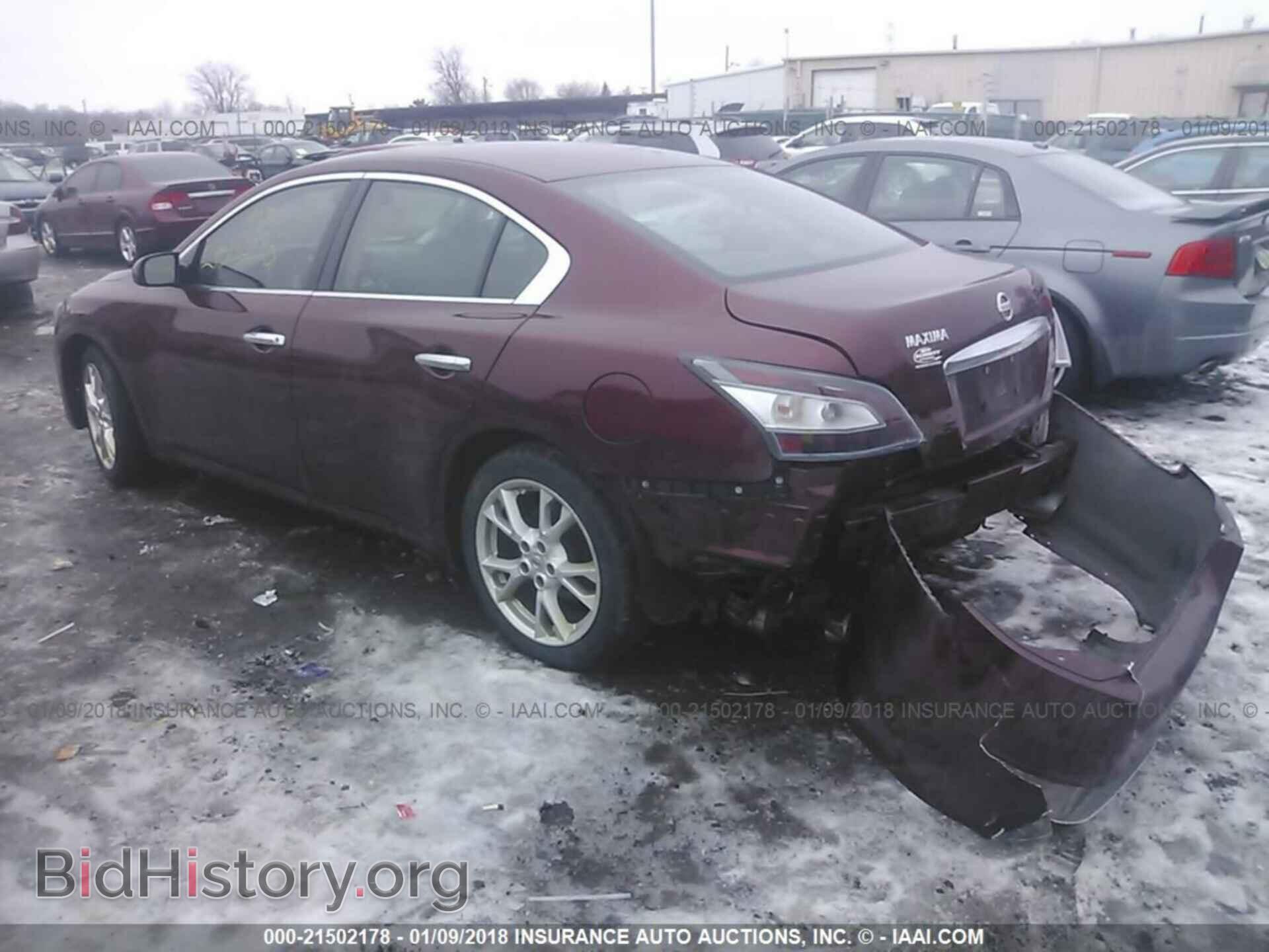 2012 Nissan Maxima - VIN: 1N4AA5AP1CC835074 - Фото 3