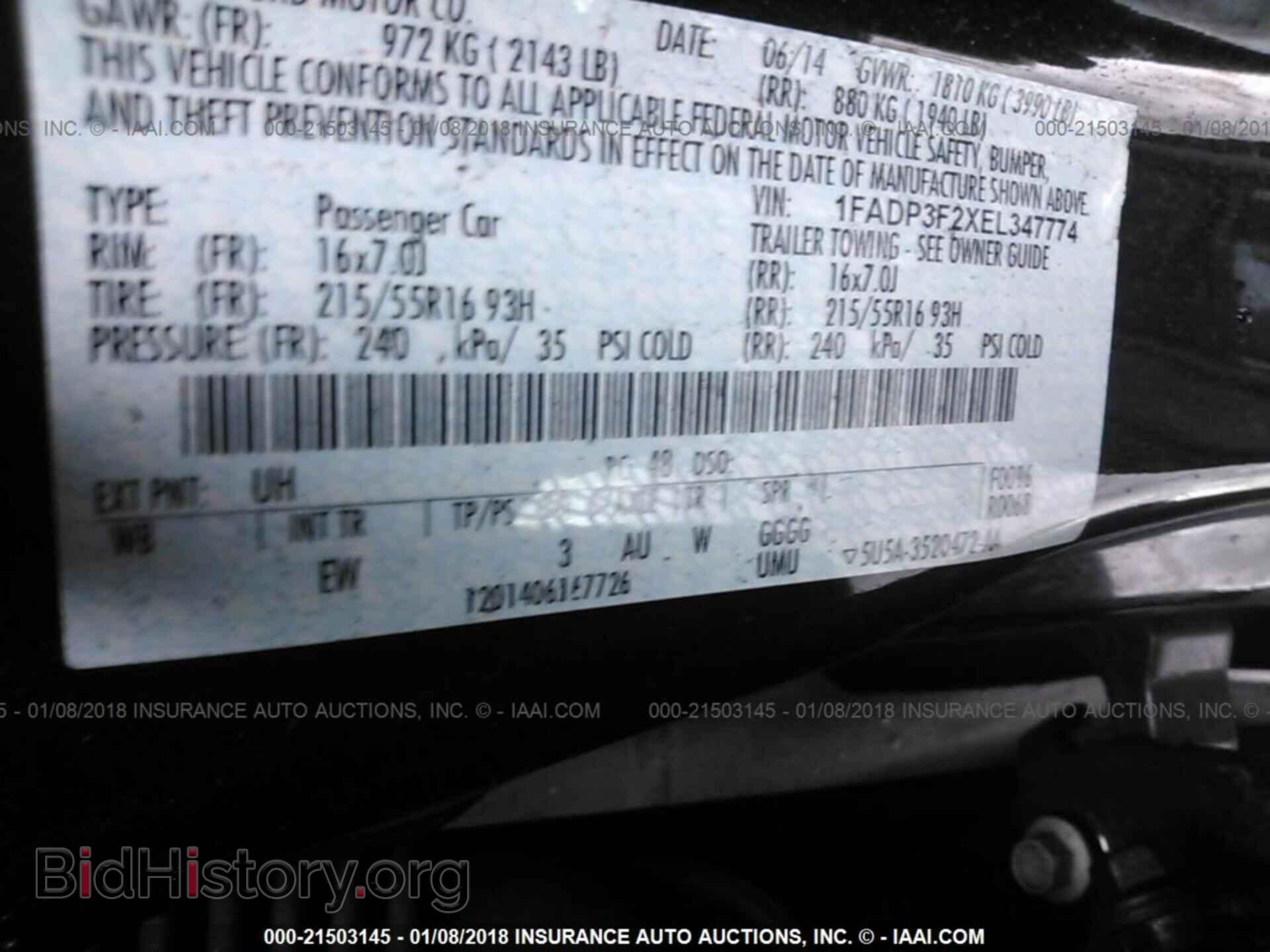 2014 Ford Focus - VIN: 1FADP3F2XEL347774 - Photo 9