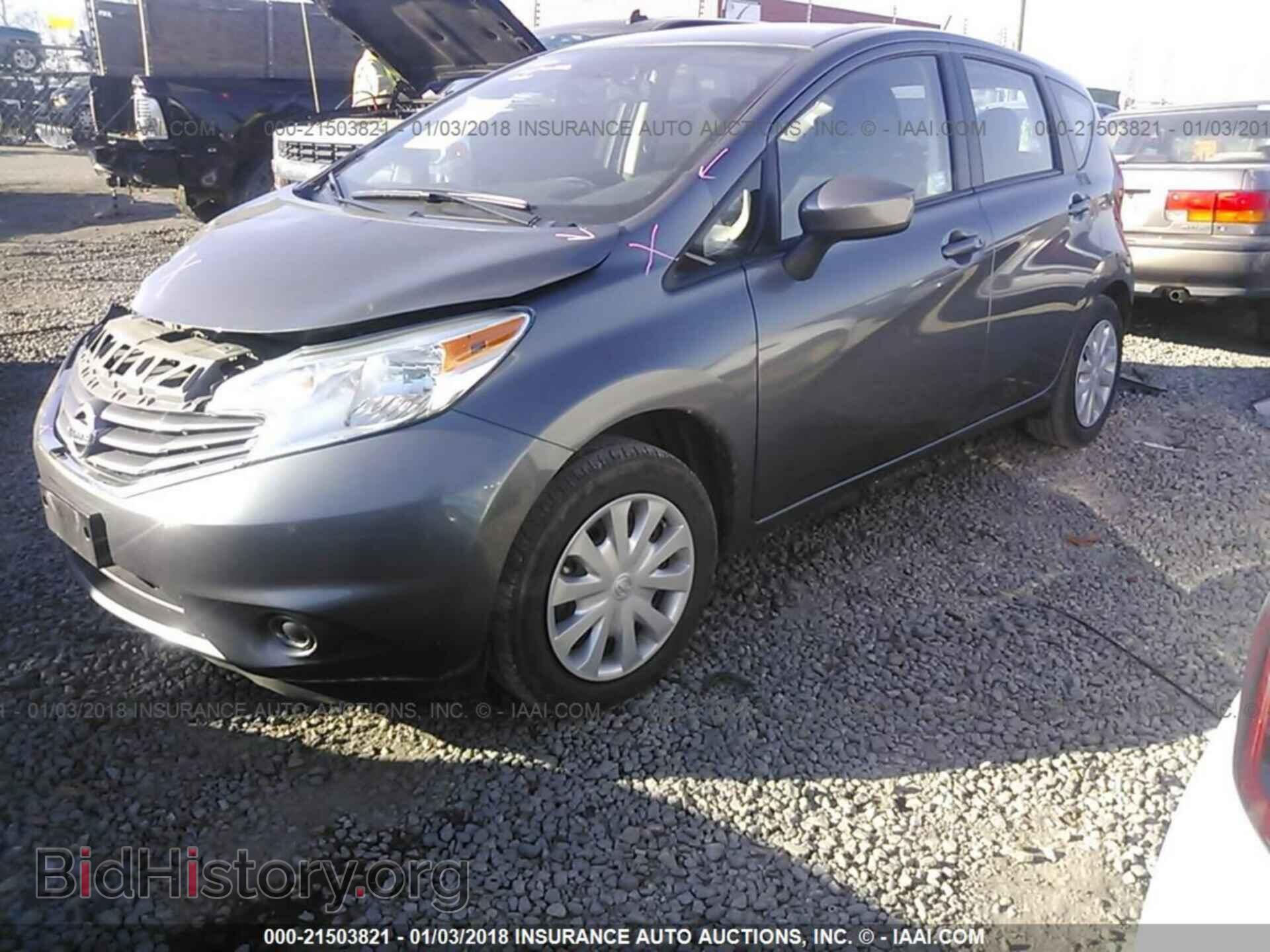 2016 Nissan Versa note - VIN: 3N1CE2CP1GL391193 - Фото 2
