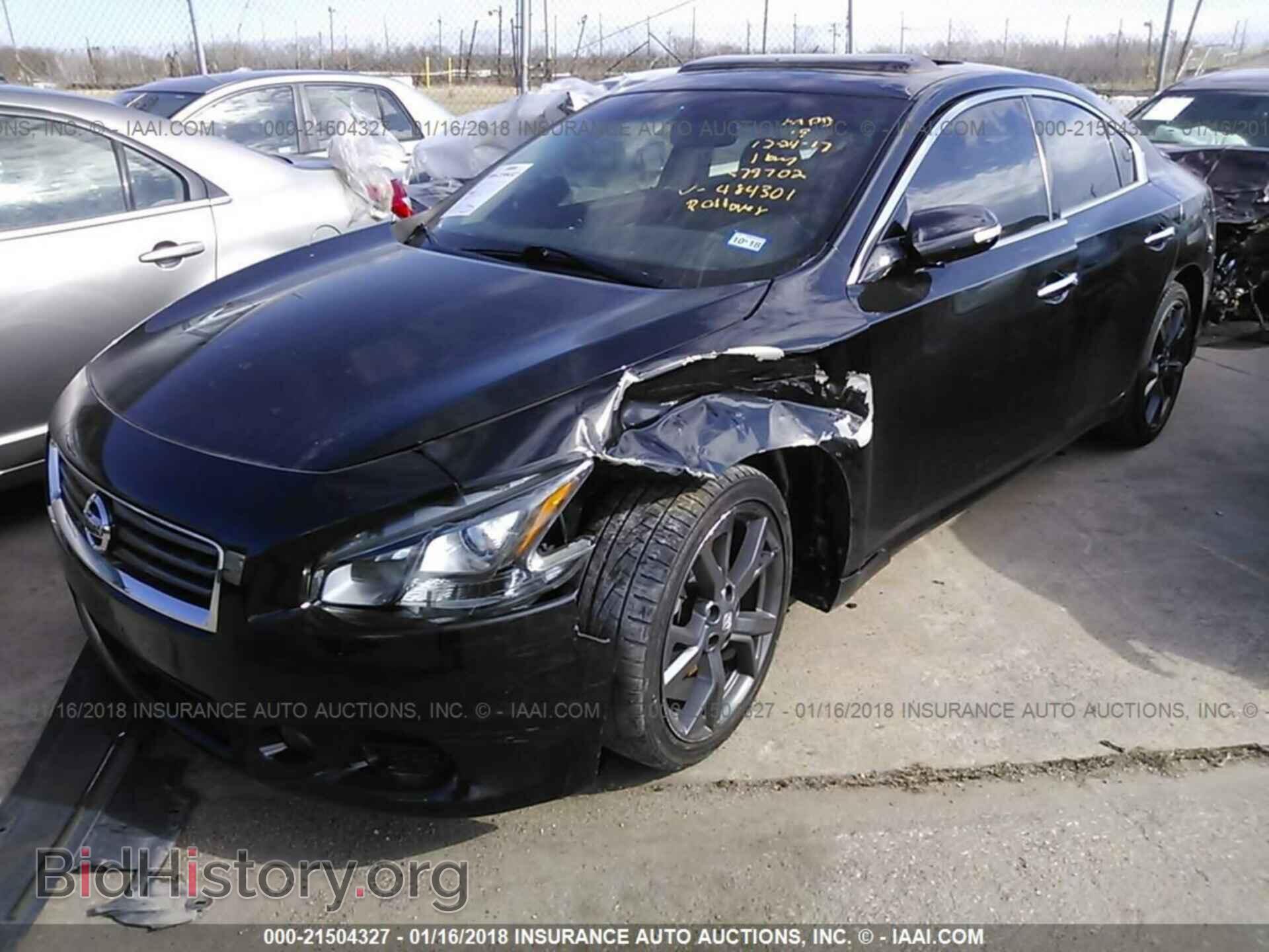 2014 Nissan Maxima - VIN: 1N4AA5AP1EC484301 - Фото 2