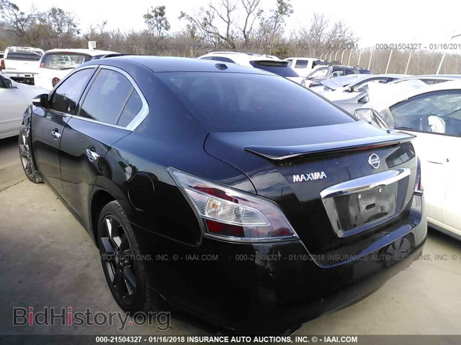 2014 Nissan Maxima - VIN: 1N4AA5AP1EC484301 - Фото 3