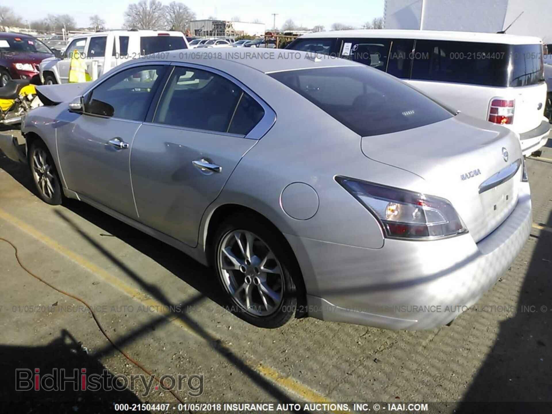 2014 Nissan Maxima - VIN: 1N4AA5APXEC445321 - Фото 3