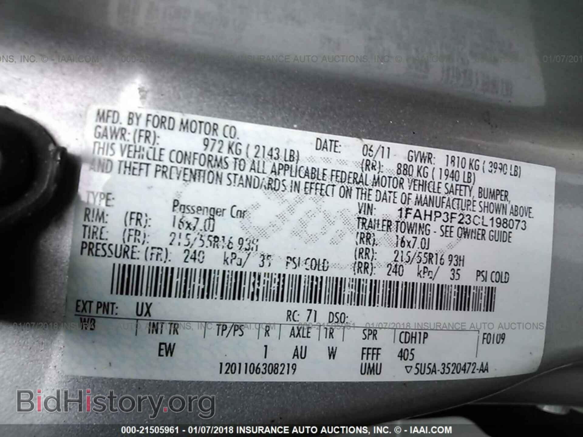 2012 Ford Focus - VIN: 1FAHP3F23CL198073 - Photo 9