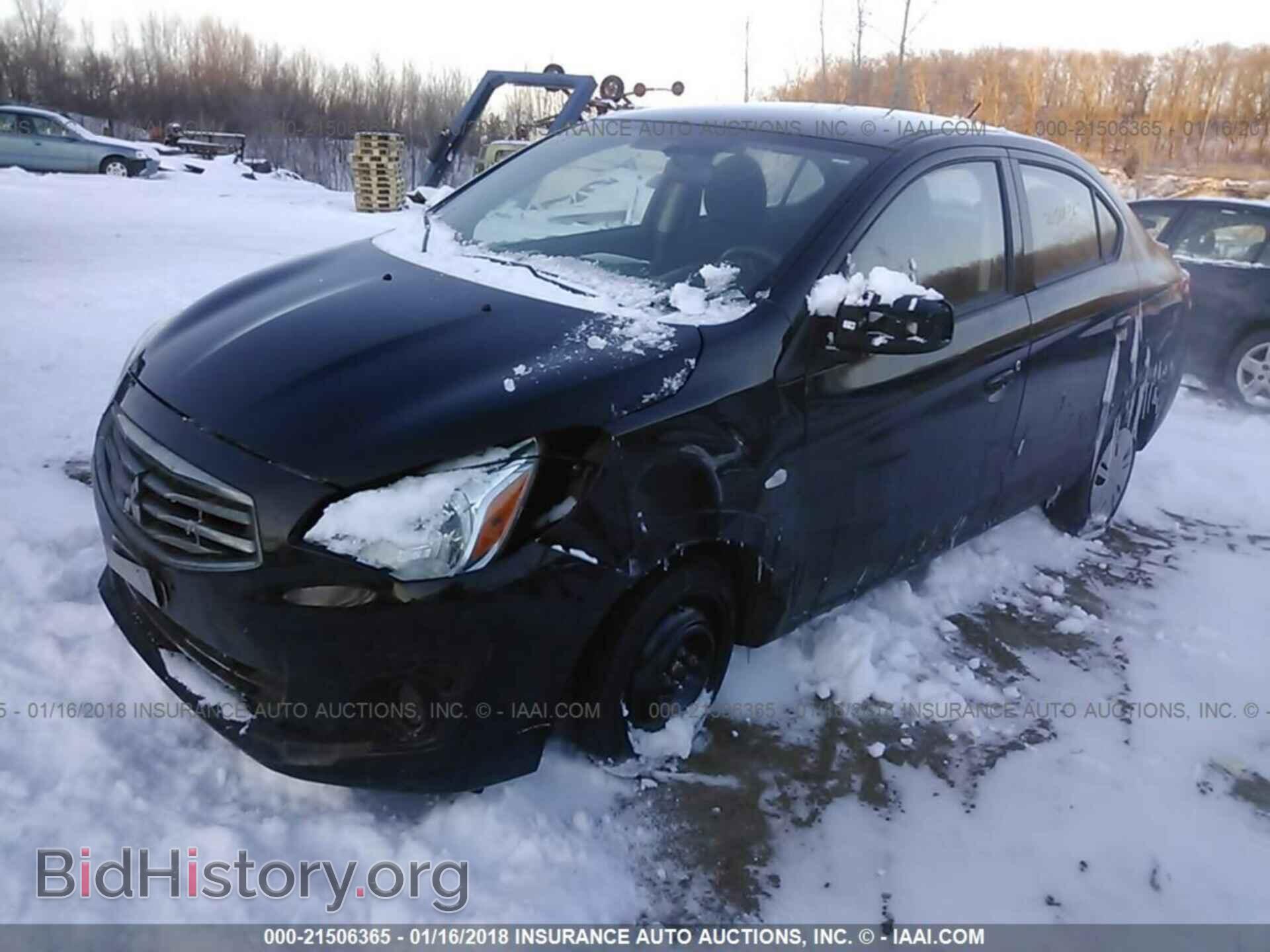 2017 Mitsubishi Mirage - VIN: ML32F3FJ4HH002374 - Фото 2