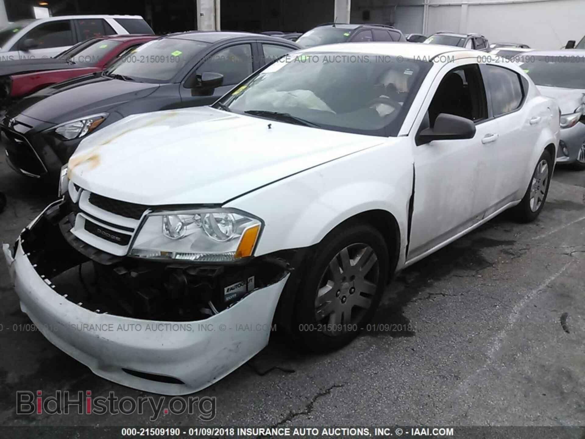 2012 Dodge Avenger - VIN: 1C3CDZAB3CN122613 - Фото 2