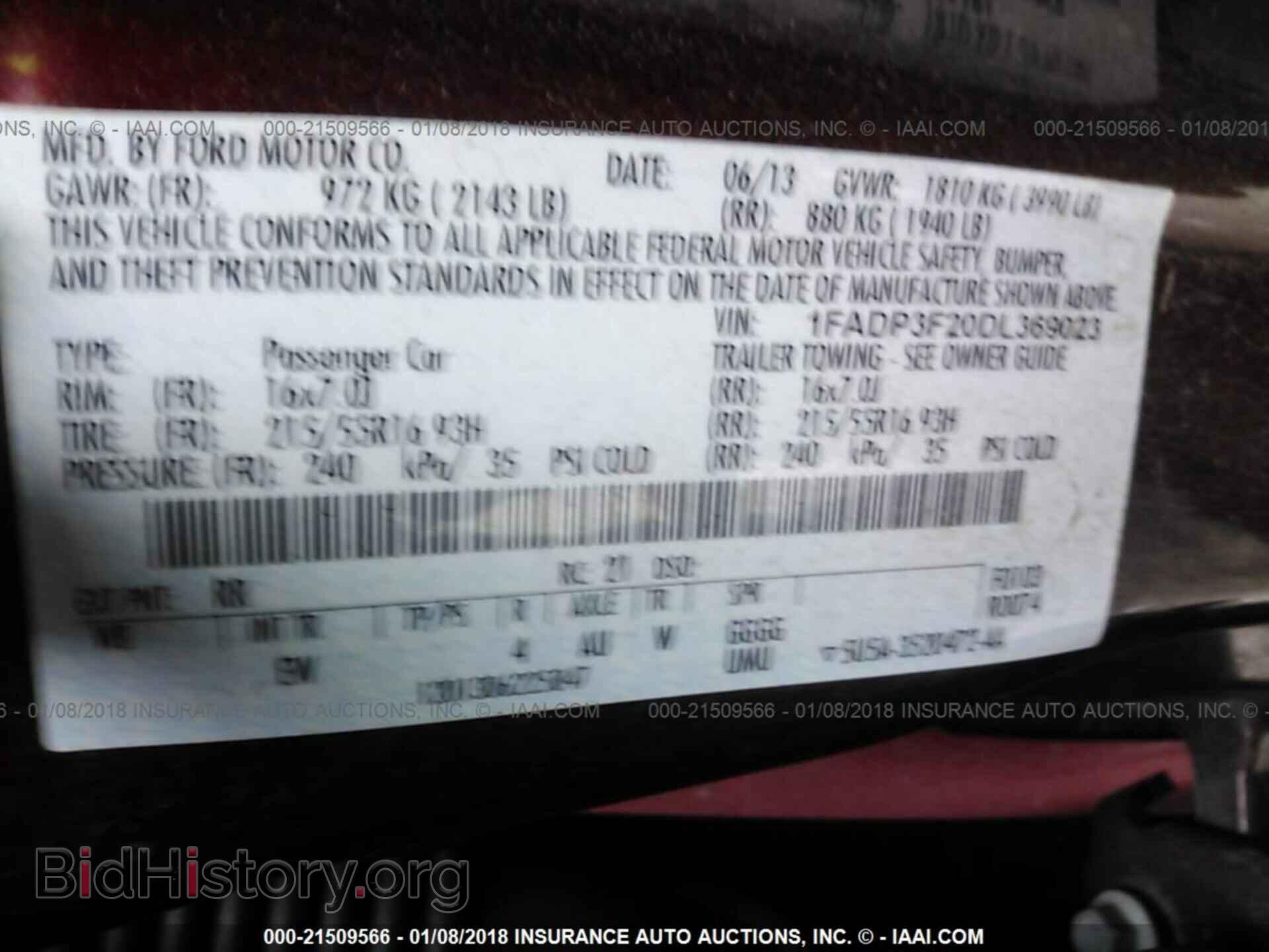 2013 Ford Focus - VIN: 1FADP3F20DL369023 - Photo 9