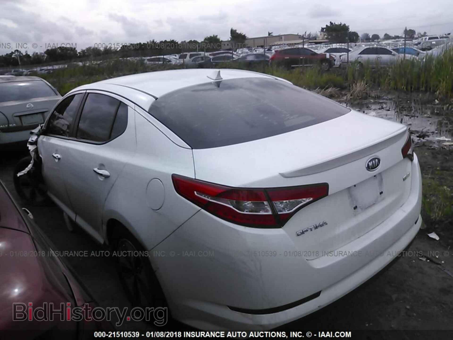 2012 Kia Optima - VIN: KNAGM4AD2C5016829 - Фото 3