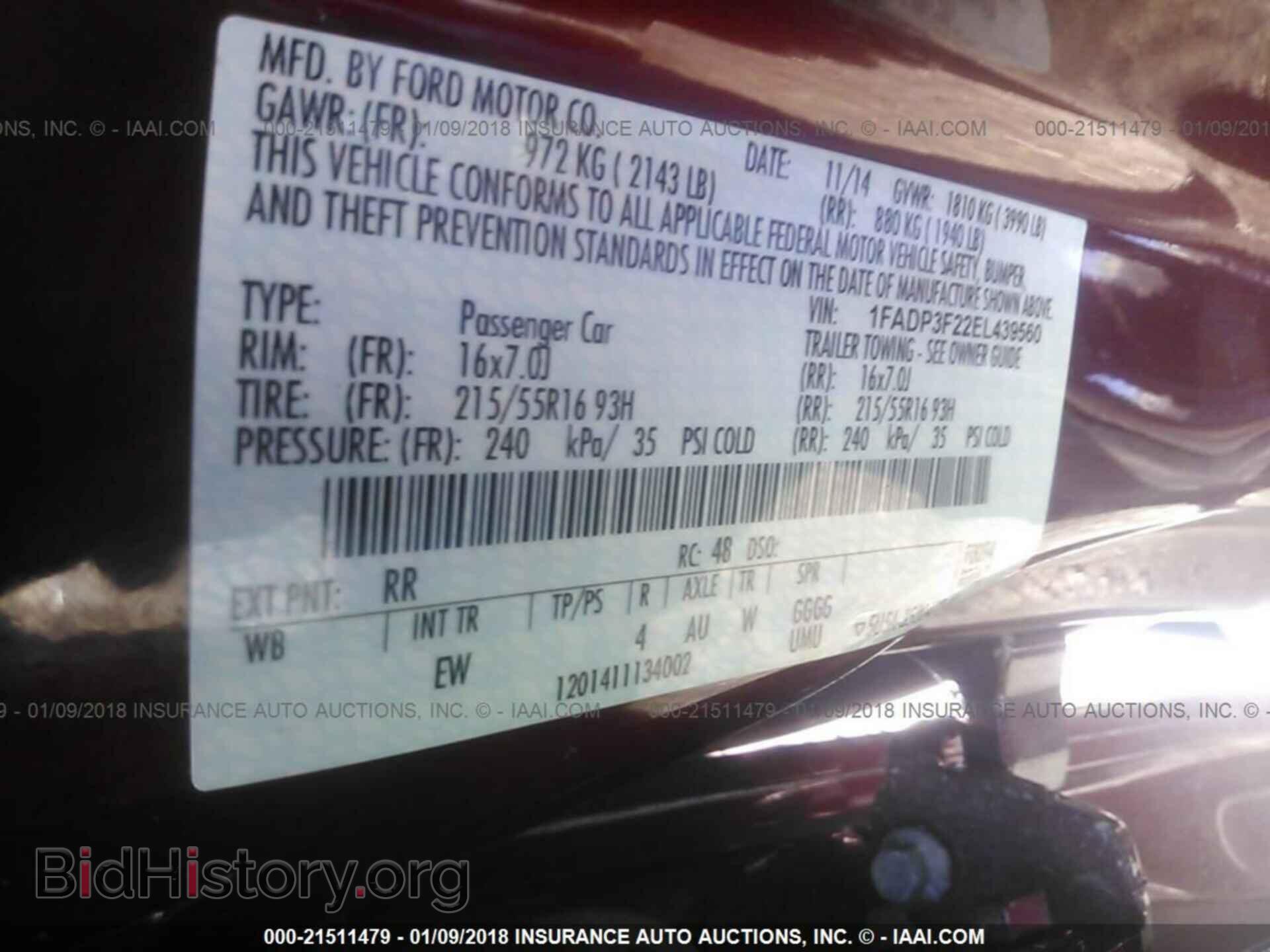 2014 Ford Focus - VIN: 1FADP3F22EL439560 - Photo 9