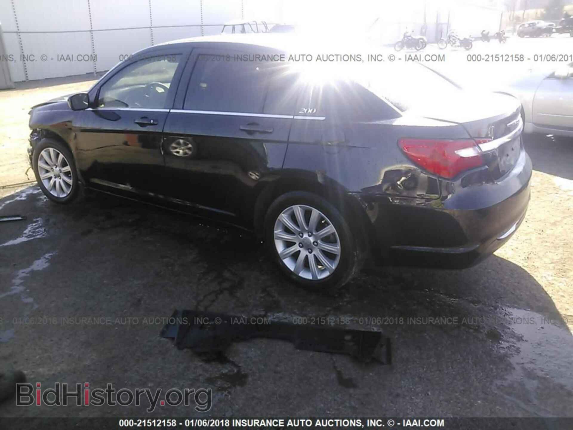 2013 Chrysler 200 - VIN: 1C3CCBBB0DN727988 - Фото 3
