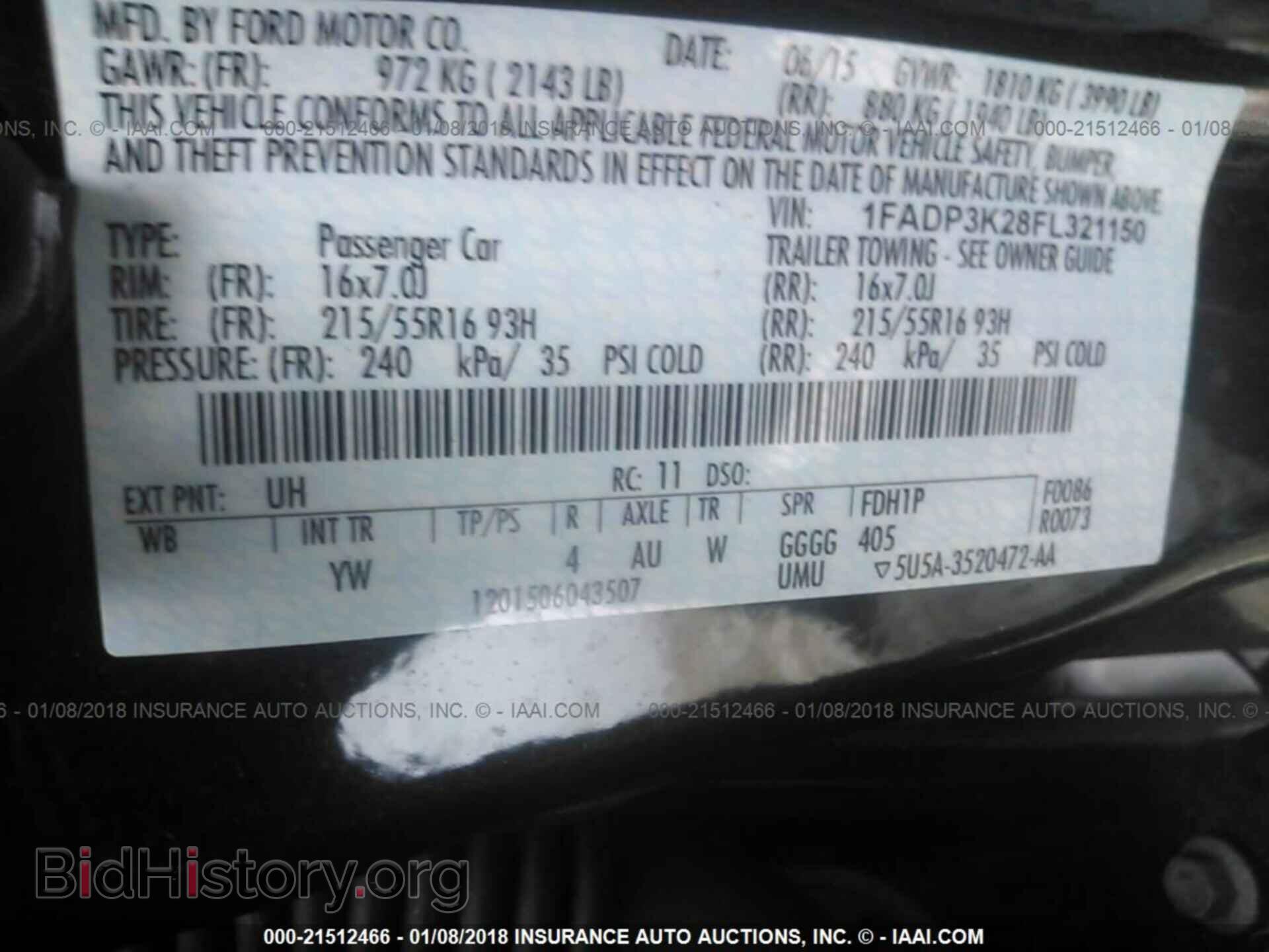 2015 Ford Focus - VIN: 1FADP3K28FL321150 - Photo 9