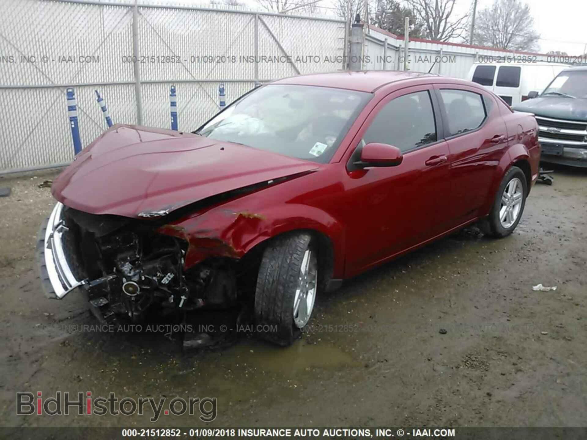 2014 Dodge Avenger - VIN: 1C3CDZCB3EN163596 - Фото 2