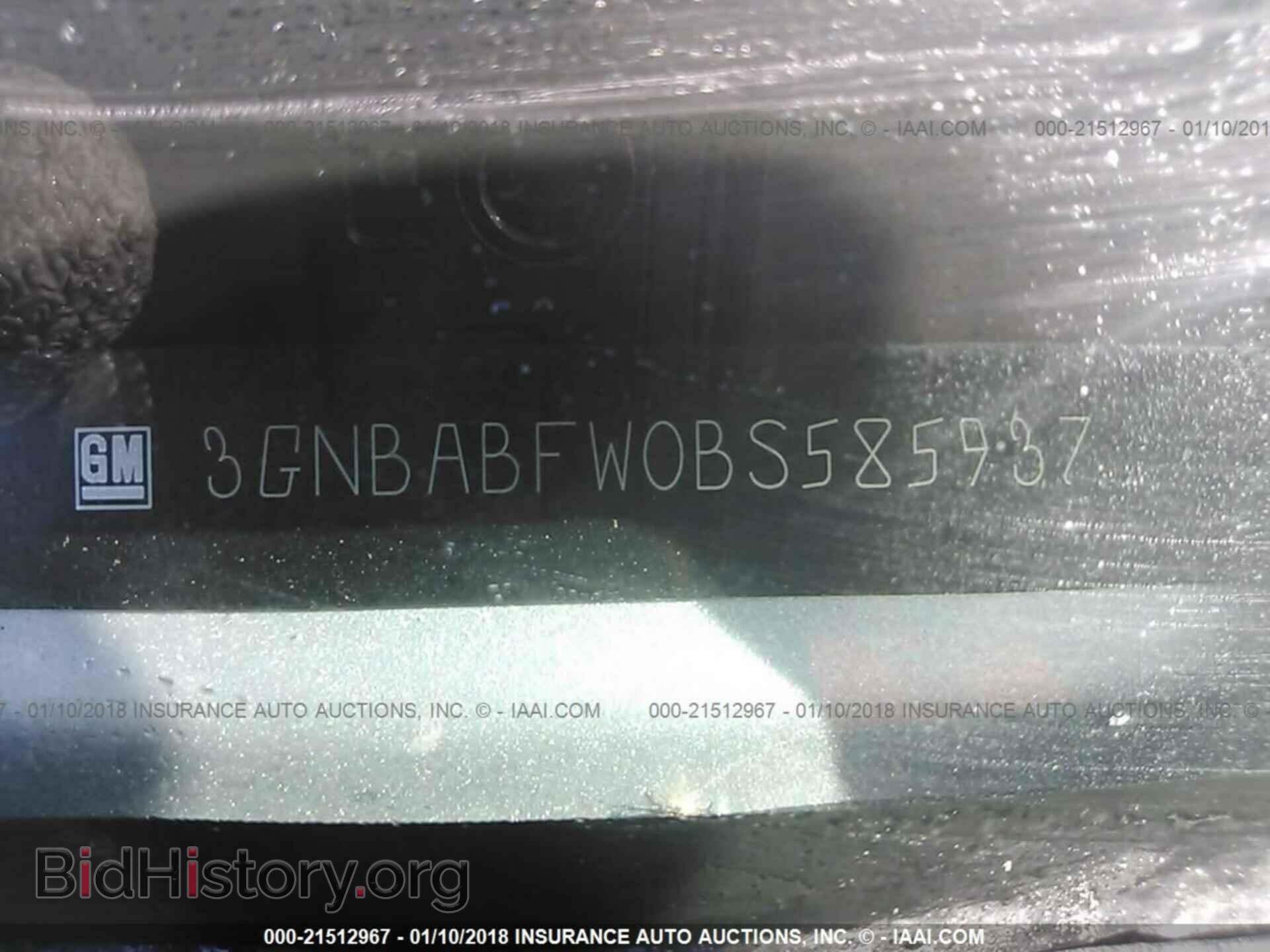 2011 Chevrolet Hhr - VIN: 3GNBABFW0BS585937 - Photo 9