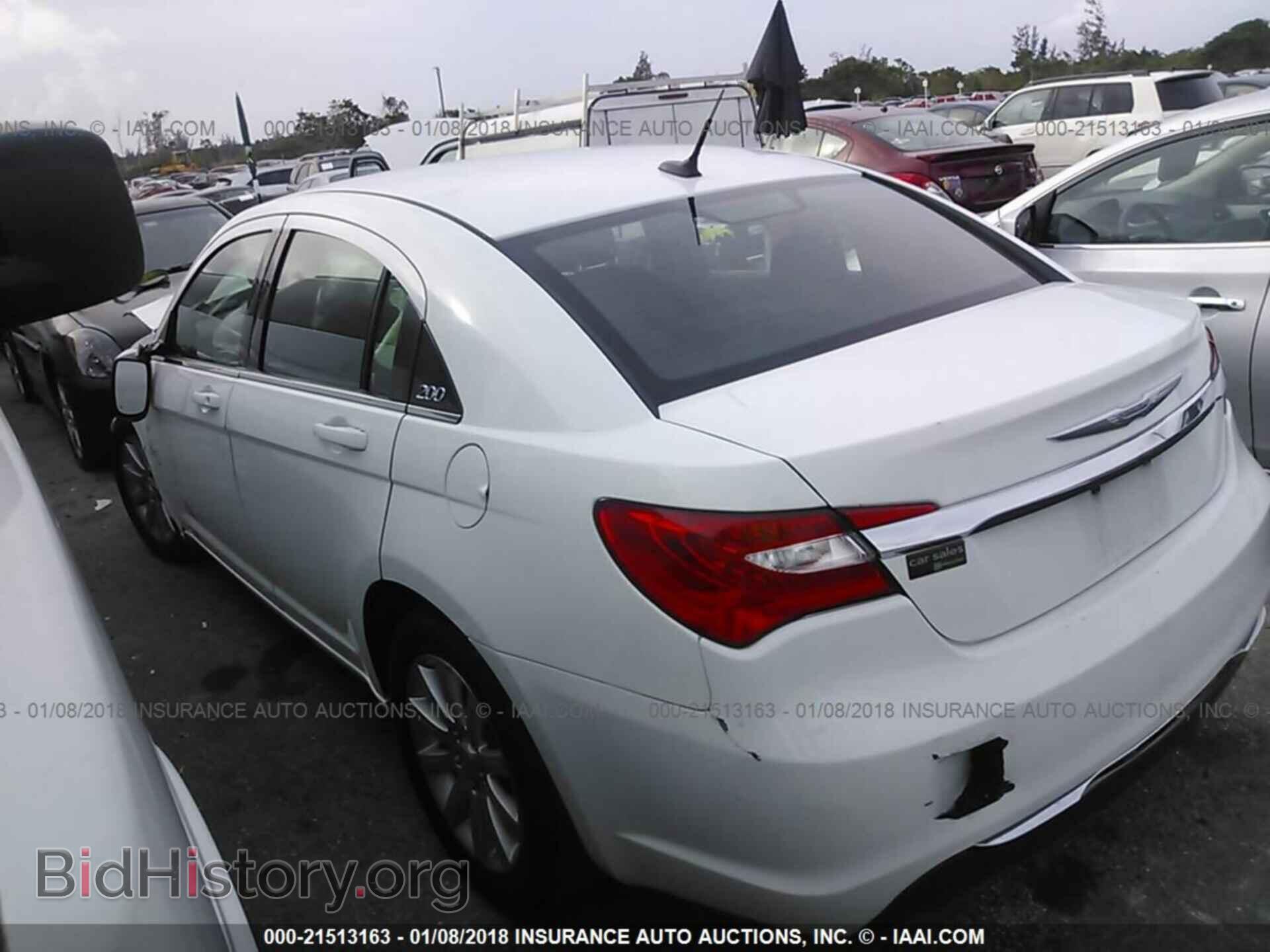 2012 Chrysler 200 - VIN: 1C3CCBBB1CN117628 - Фото 3