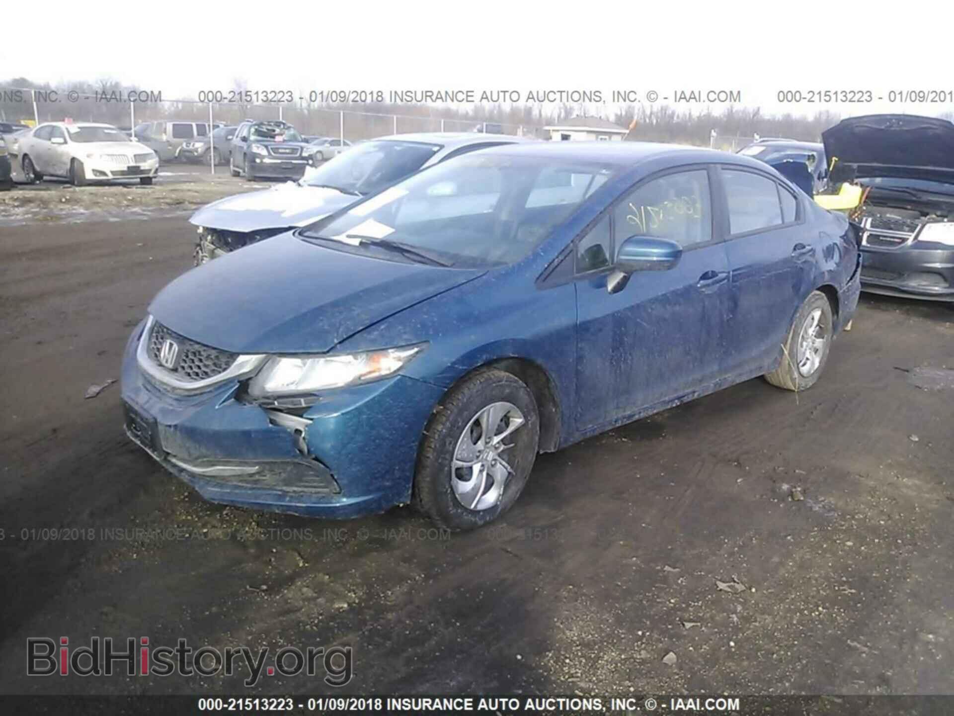 2014 Honda Civic - VIN: 19XFB2F54EE031320 - Фото 2