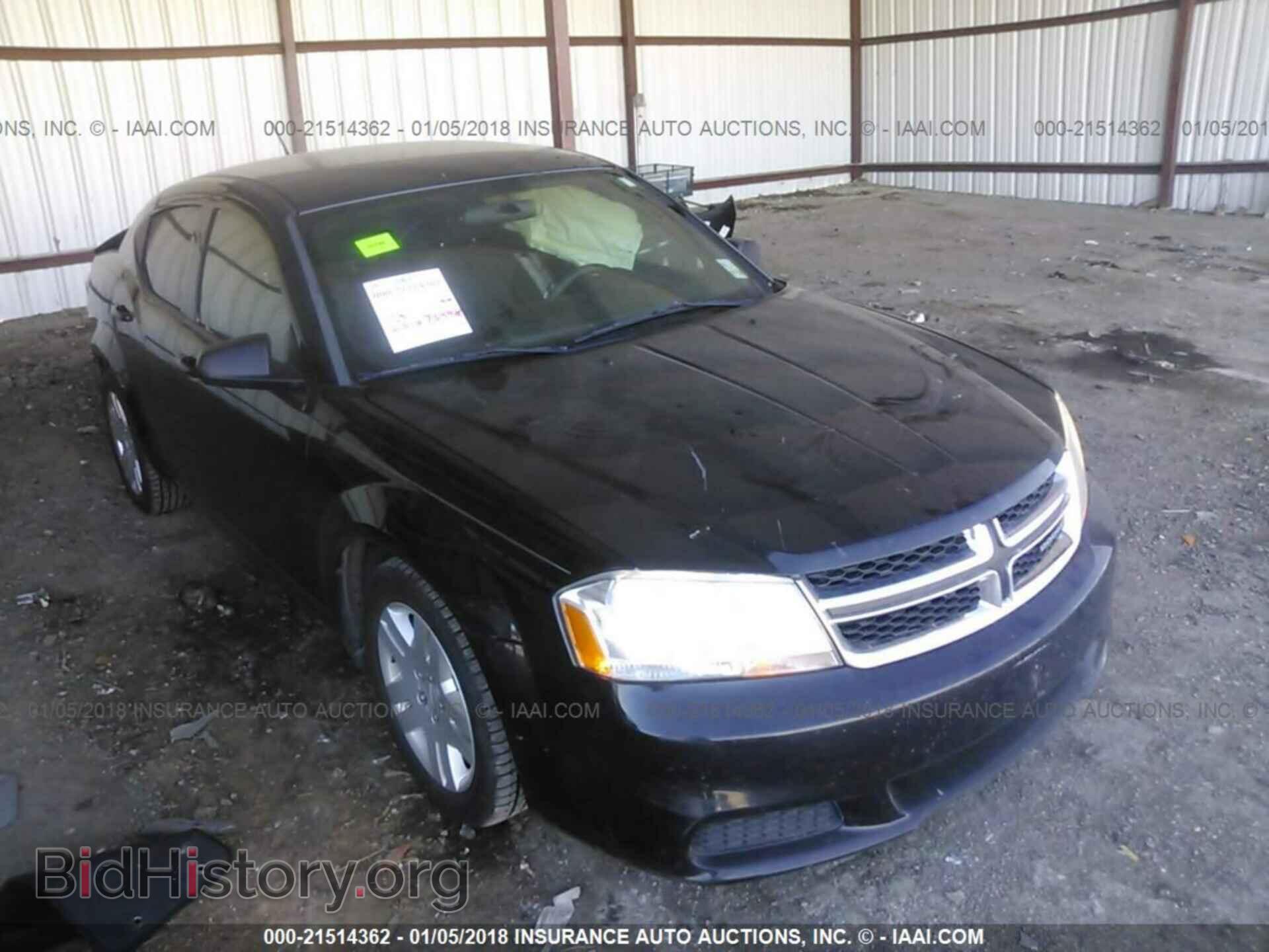 Photo 1C3CDZAB5EN165448 - Dodge Avenger 2014
