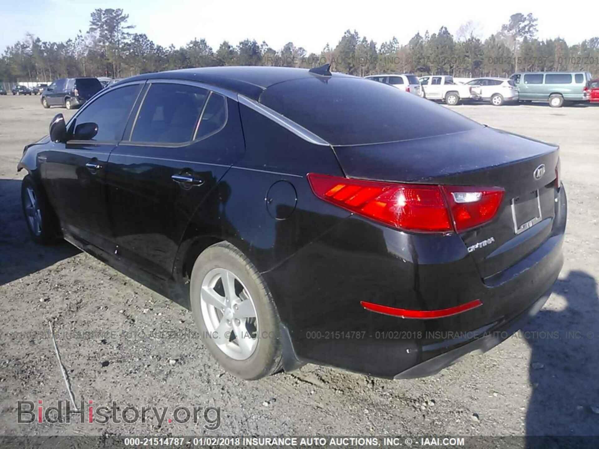 2015 Kia Optima - VIN: KNAGM4A71F5660403 - Photo 3