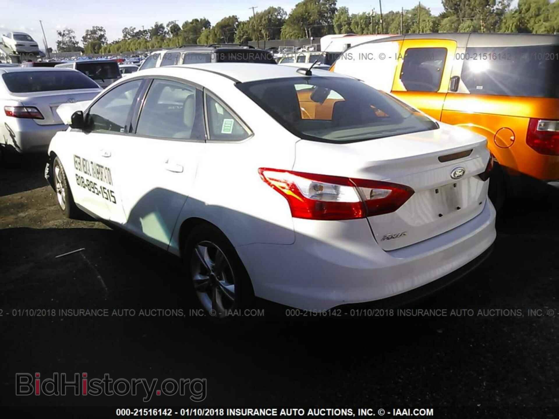 2014 FORD FOCUS - VIN: 1FADP3F22EL230187 - Фото 3