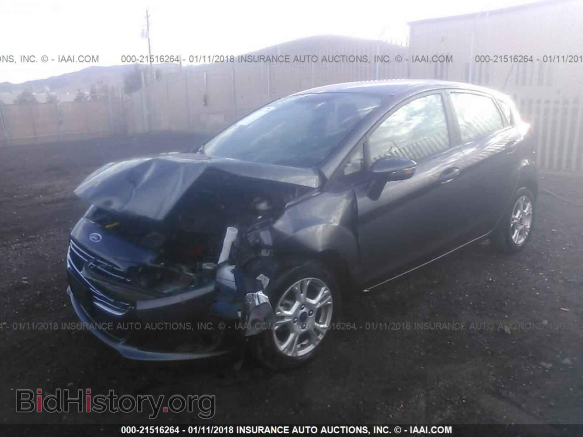 2016 Ford Fiesta - VIN: 3FADP4EJ5GM114563 - Фото 2