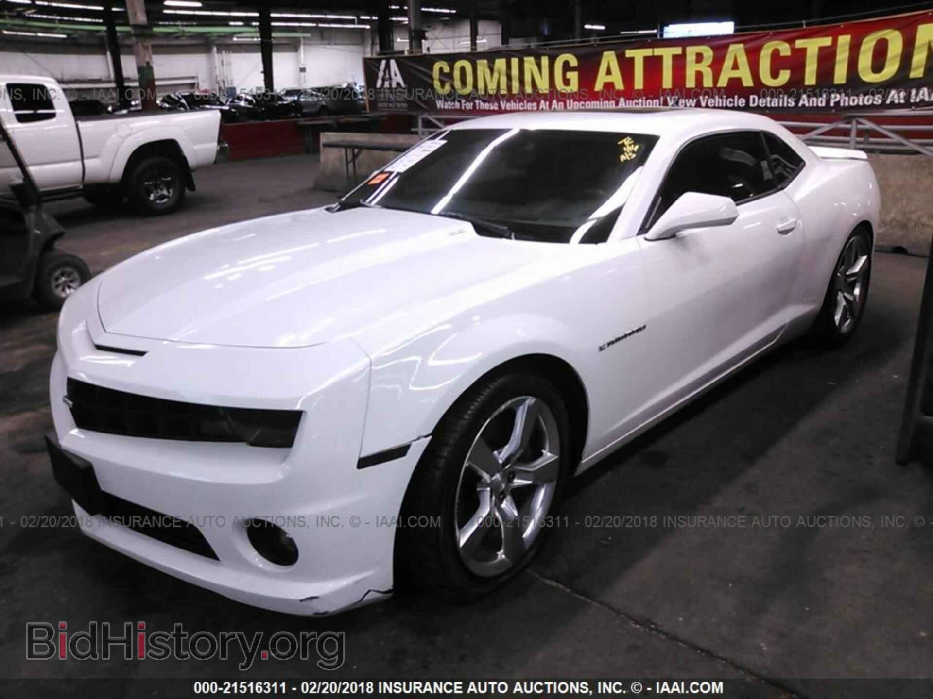 2011 Chevrolet Camaro - VIN: 2G1FT1EW4B9162378 - Фото 2