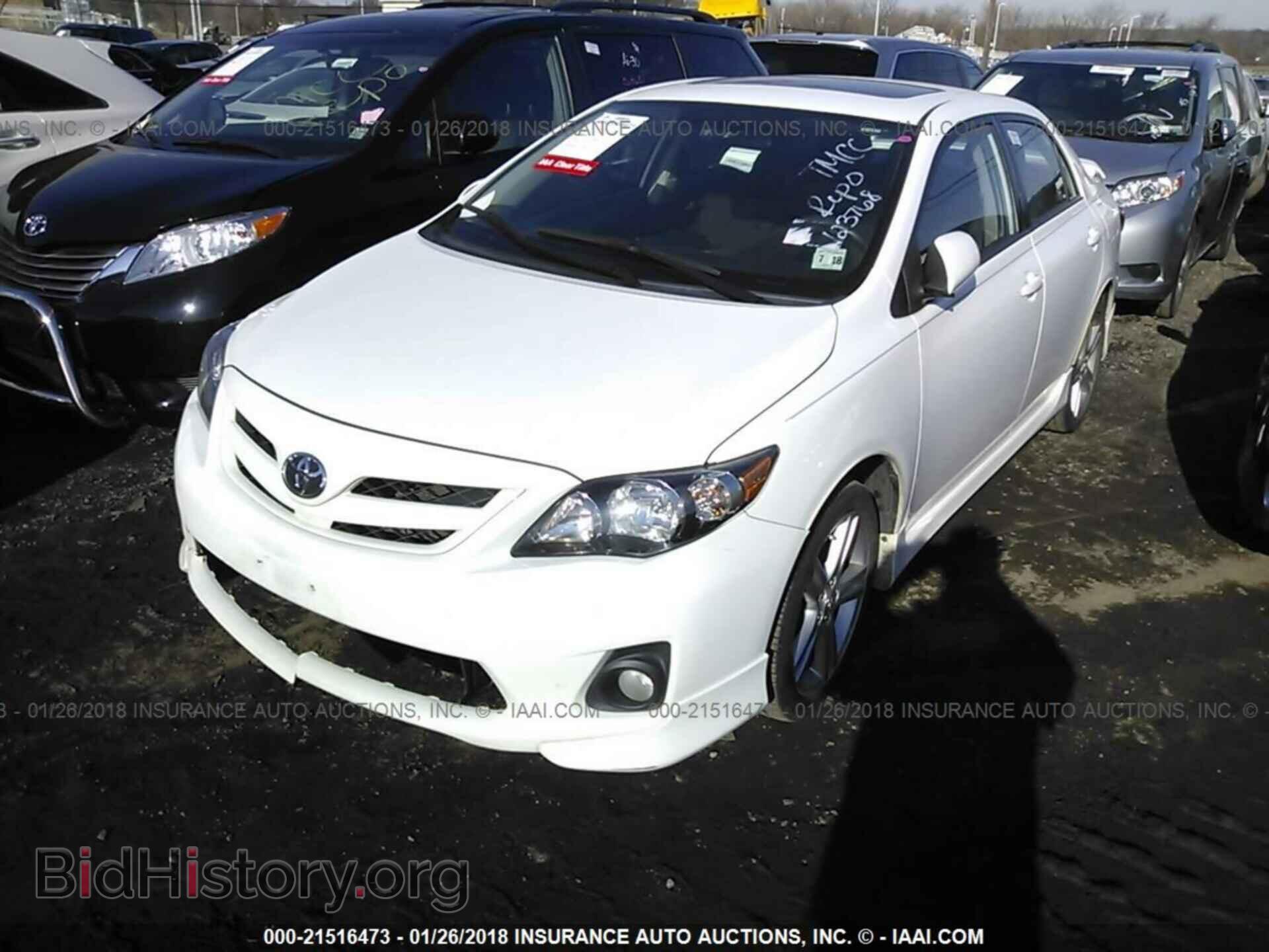 2013 Toyota Corolla - VIN: 2T1BU4EE0DC123768 - Фото 2