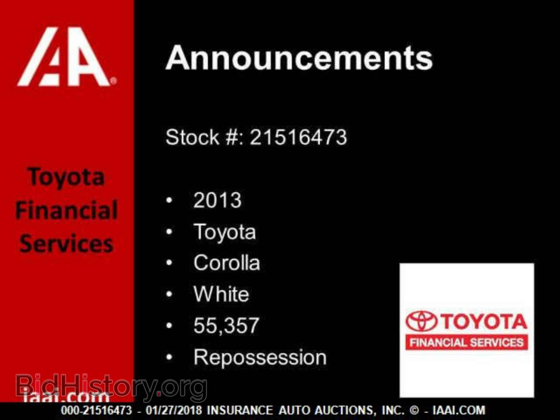 2013 Toyota Corolla - VIN: 2T1BU4EE0DC123768 - Фото 9
