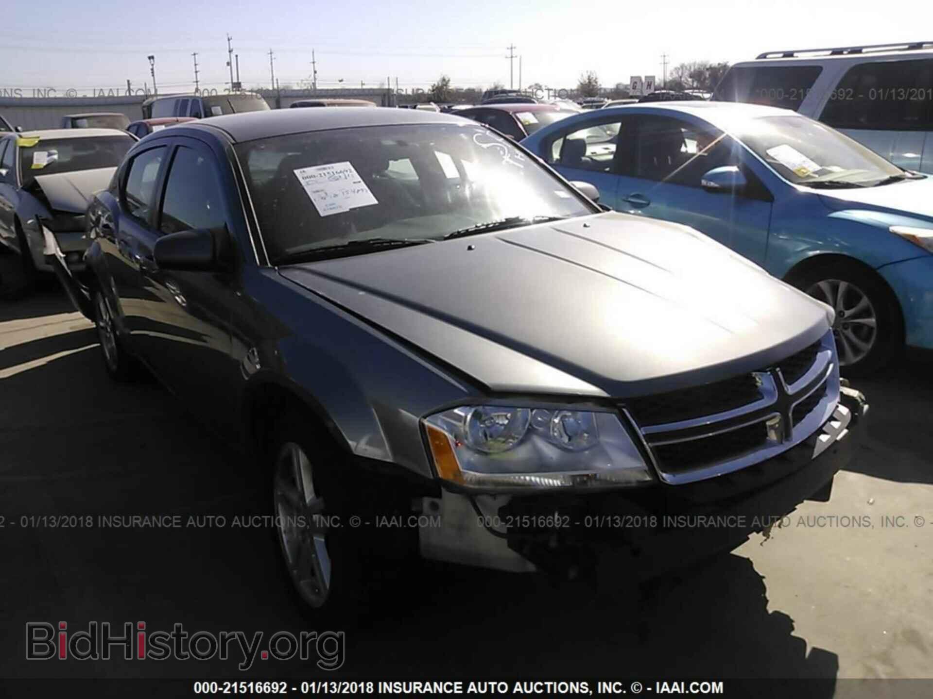 Фотография 1C3CDZCB6CN219723 - Dodge Avenger 2012