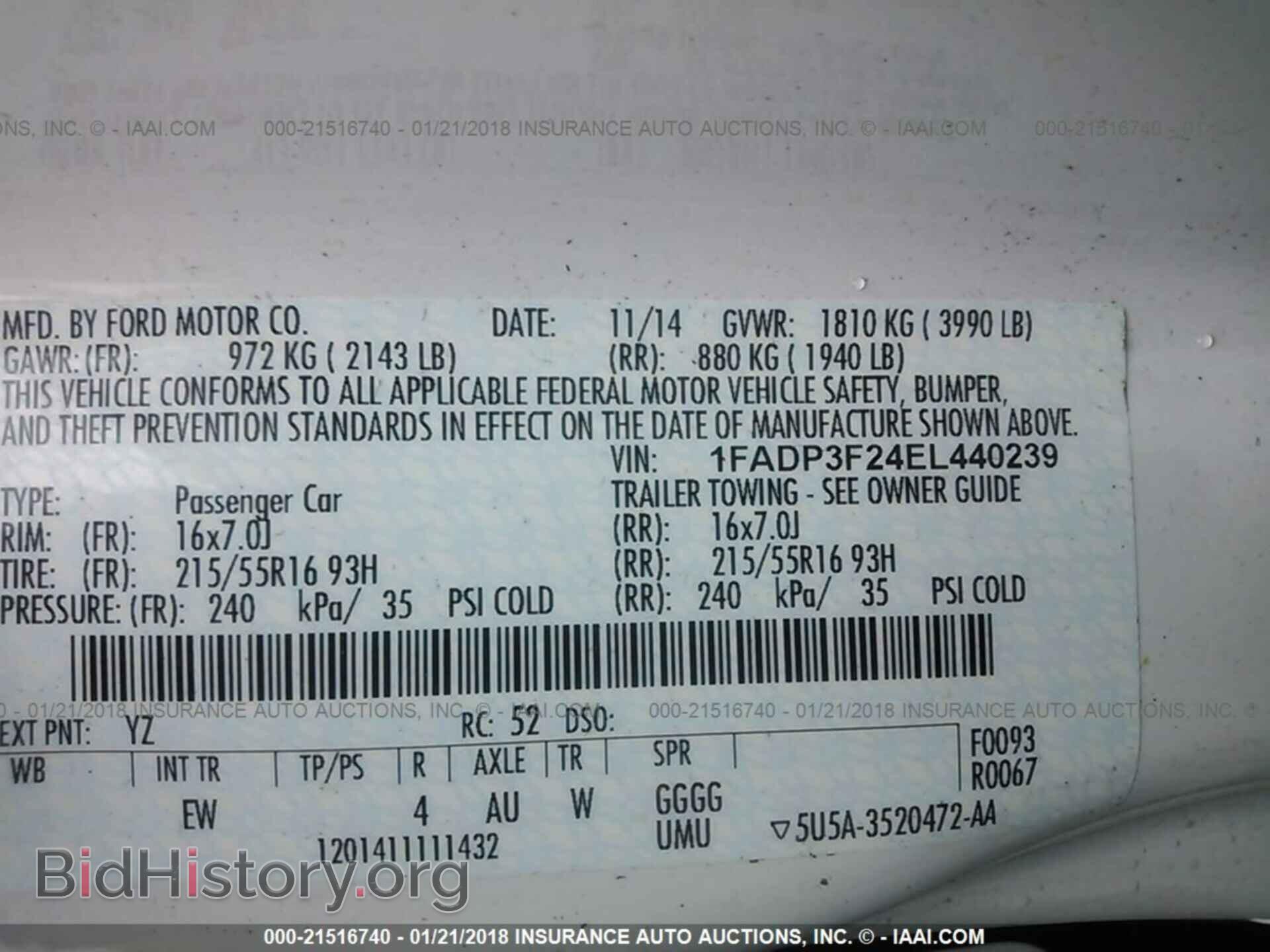 2014 Ford Focus - VIN: 1FADP3F24EL440239 - Photo 9